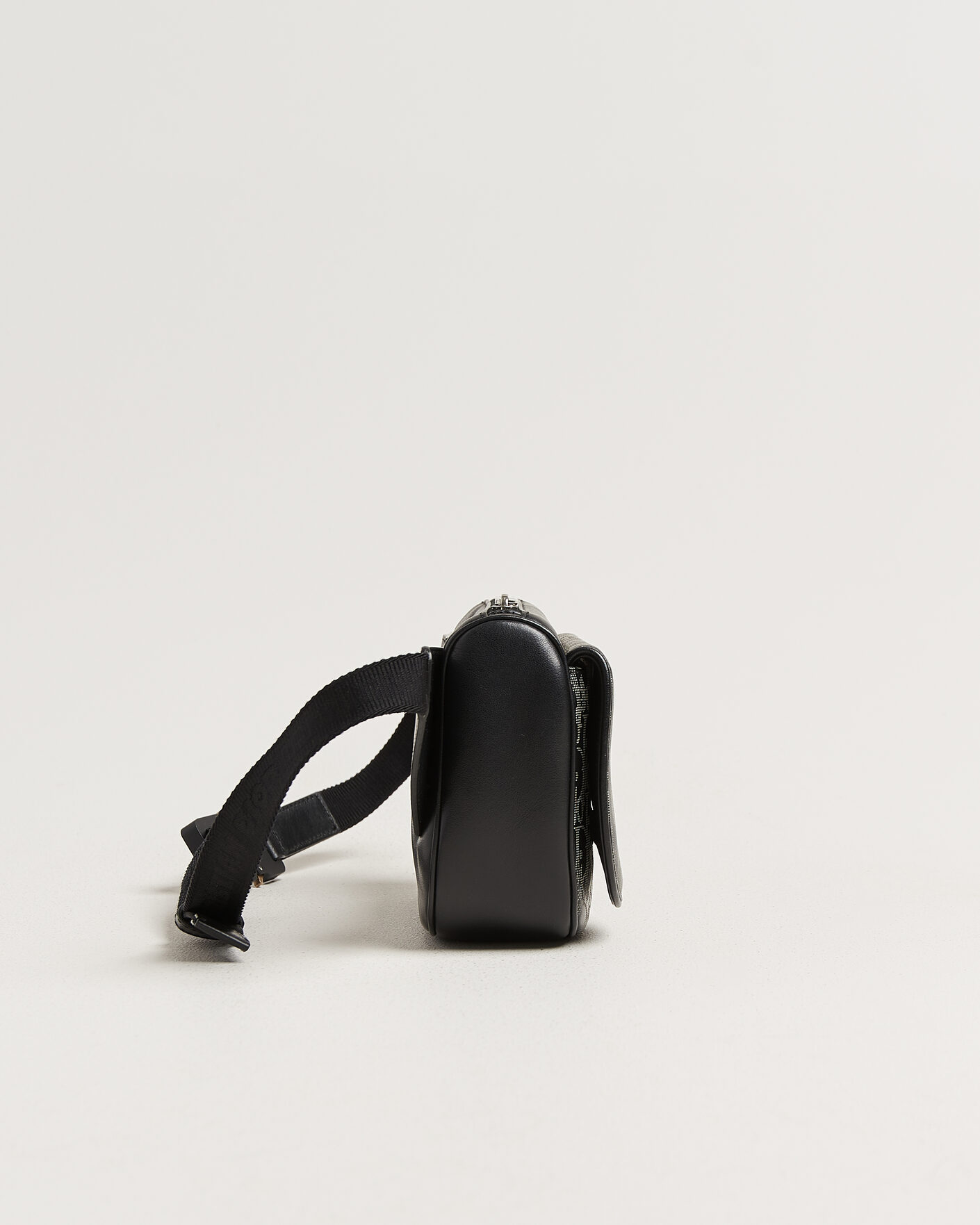 Homme | Pre-Owned & Vintage Bags | Dior Pre-Owned | Saddle Bag Oblique Leather Black