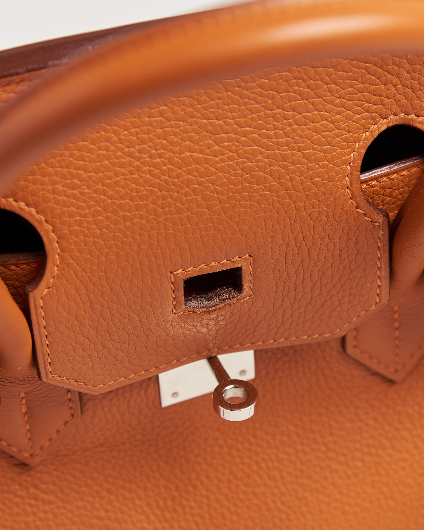 Heren | Pre-Owned & Vintage Bags | Hermès Pre-Owned | Birkin 35 Togo Leather Orange