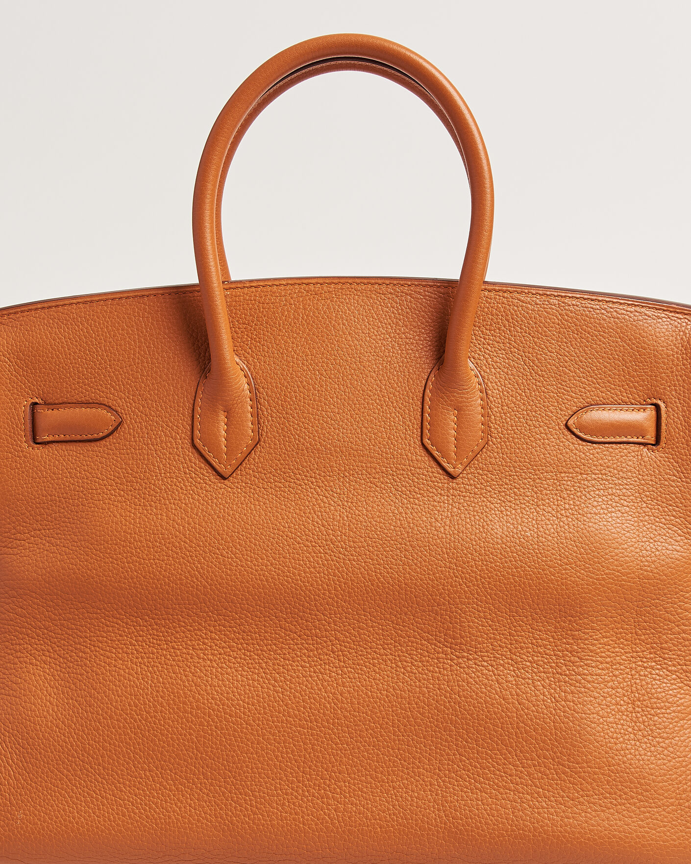 Heren | Pre-Owned & Vintage Bags | Hermès Pre-Owned | Birkin 35 Togo Leather Orange