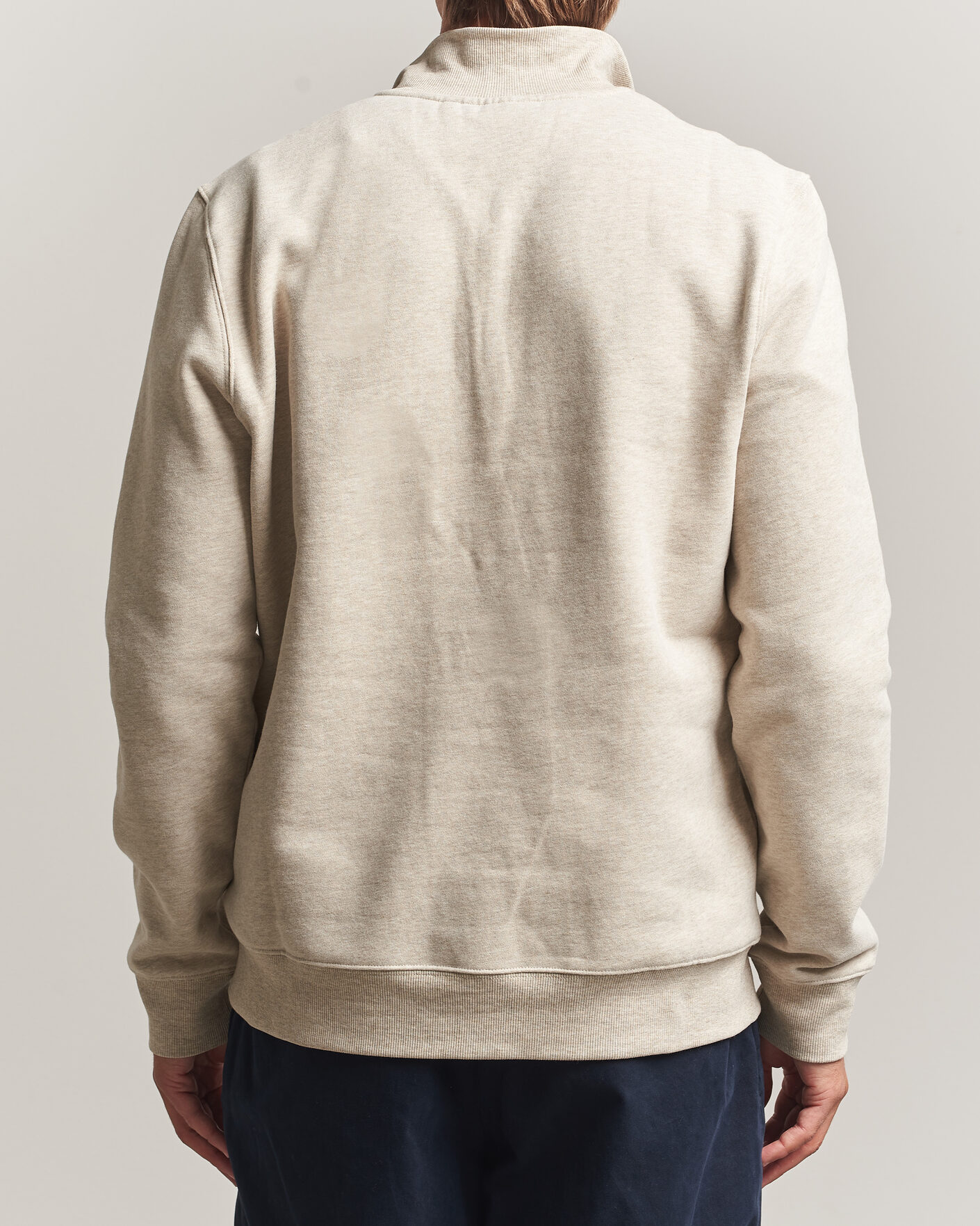 Heren | Truien | Morris | Brandon Lily Half Zip Khaki