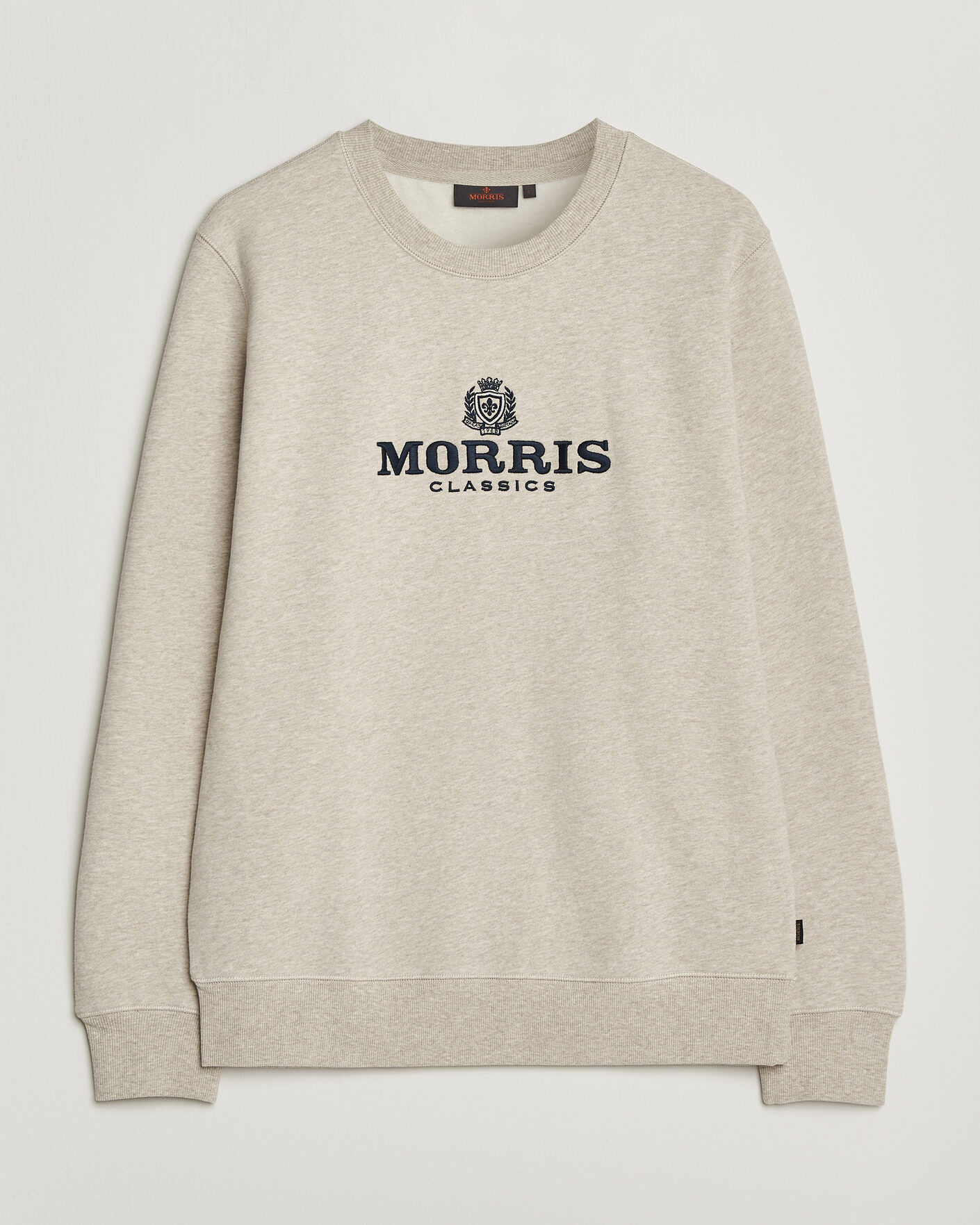 Heren | Truien | Morris | Brian Sweatshirt Khaki