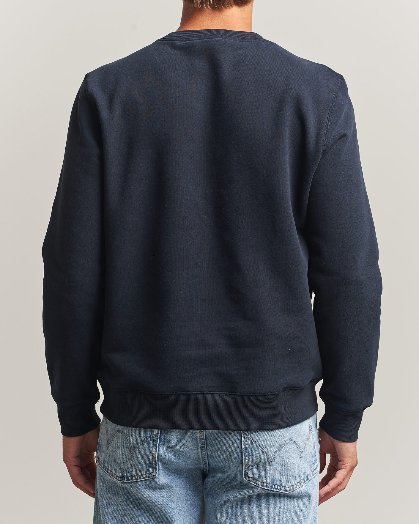 Heren | Truien | Morris | Brian Sweatshirt Old Blue