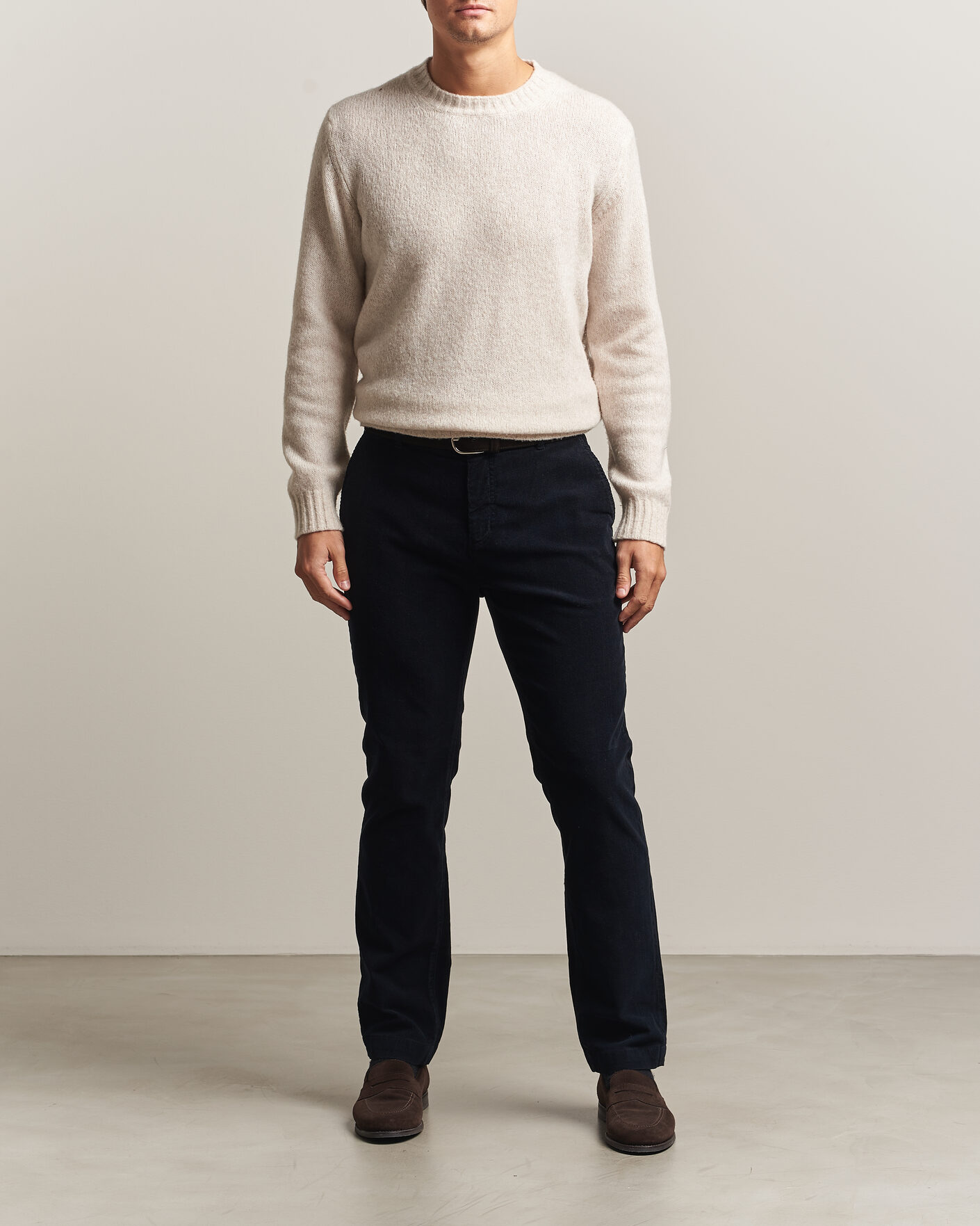 Heren | Broeken | Morris | Jeffrey Cord Chino Blue
