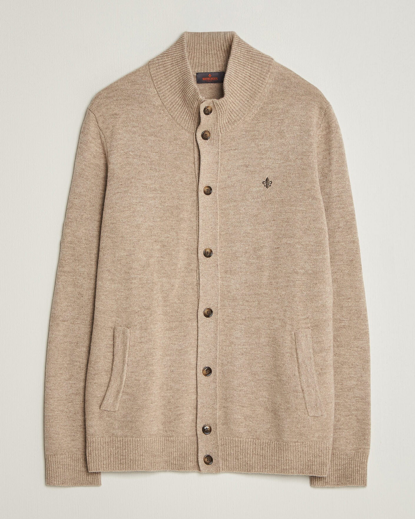 Homme | Pulls Et Tricots | Morris | Hertford Button Cardigan Khaki