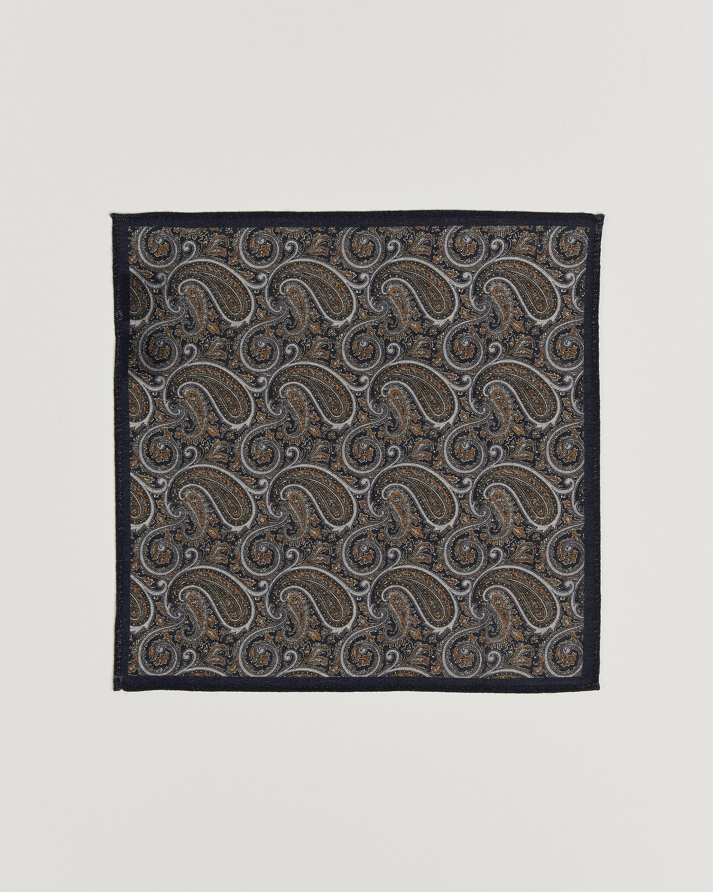 Homme | Cravates | Amanda Christensen | Box Set Wool 8 cm Tie And Pocket Square Navy