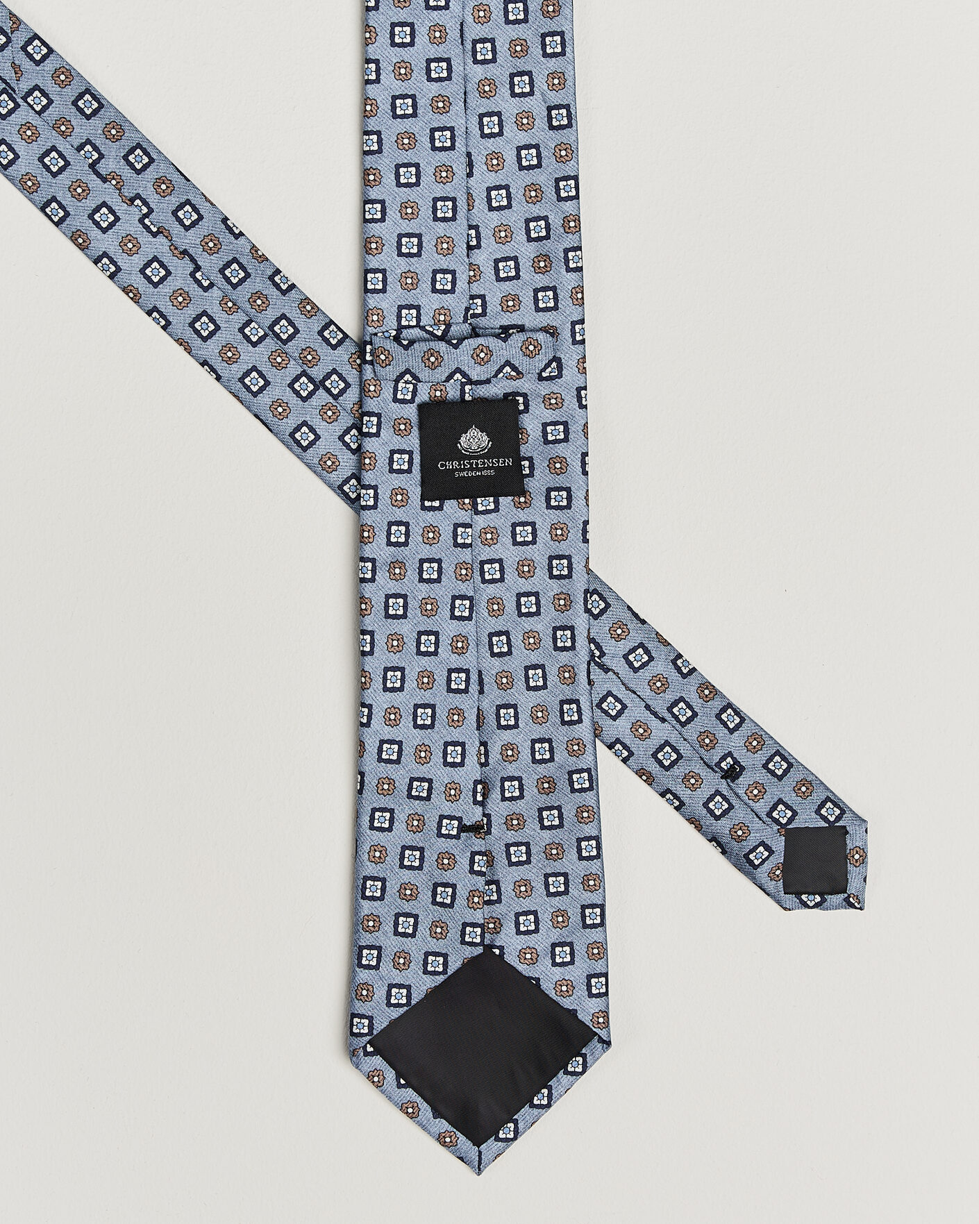 Homme | Cravates | Amanda Christensen | Box Set Silk 8 cm Tie And Pocket Square Sky Blue