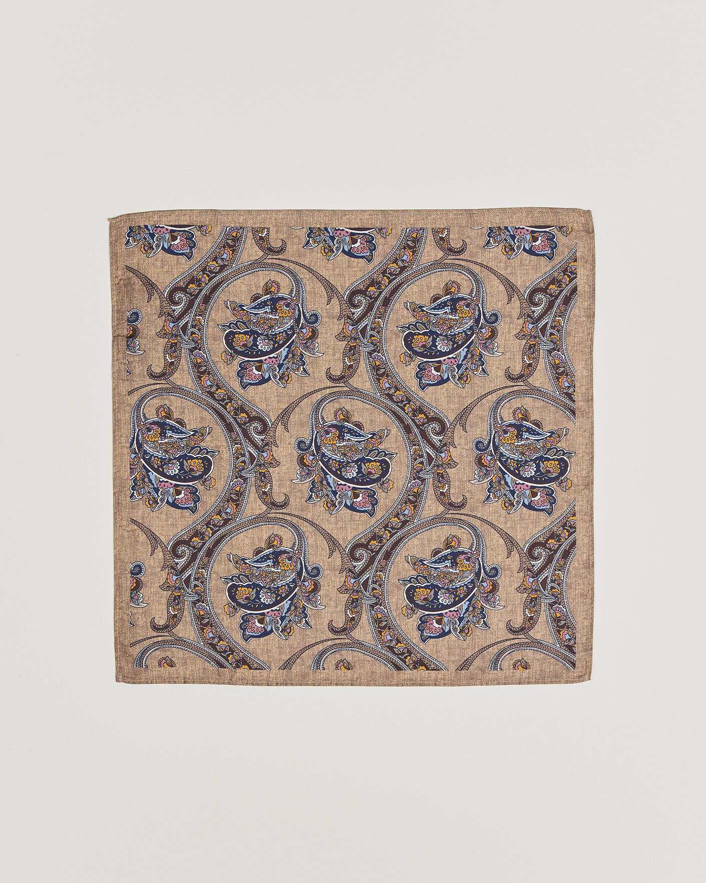 Homme | Cravates | Amanda Christensen | Box Set Silk 8 cm Tie And Pocket Square Beige