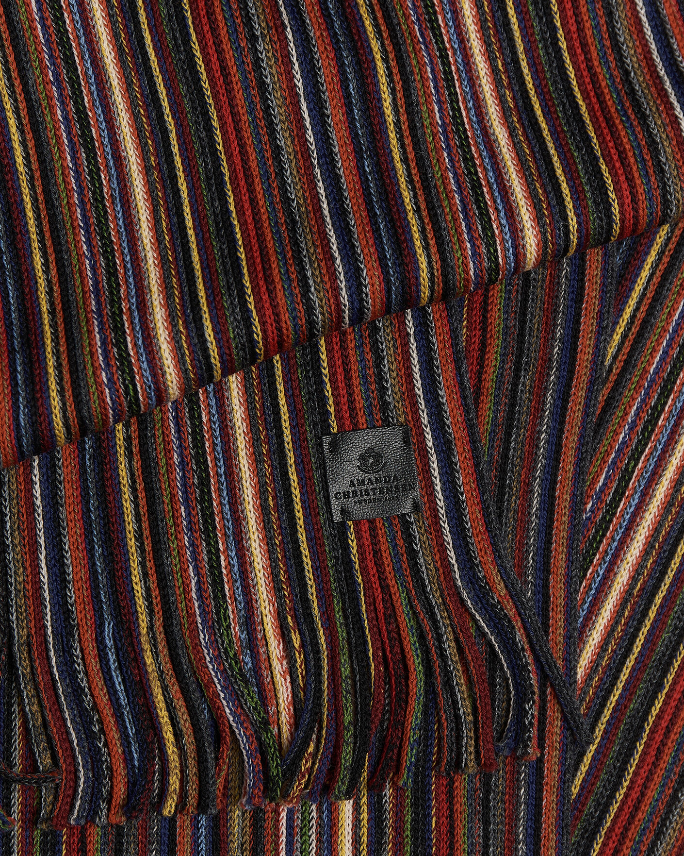 Homme | Écharpes | Amanda Christensen | Wool Striped Scarf Multi