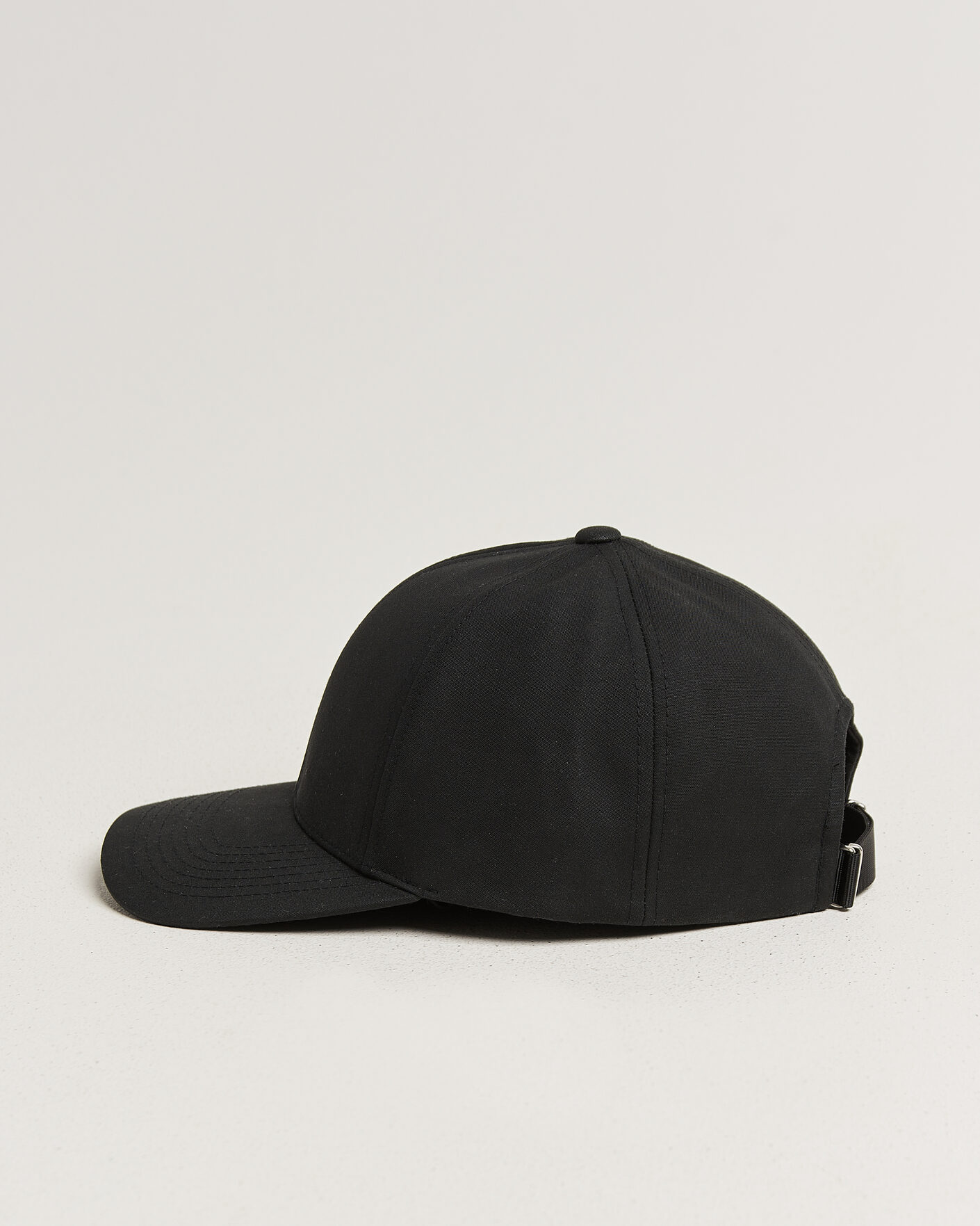 Homme | Bobs Et Casquettes | Varsity Headwear | Oilskin Baseball Cap Black