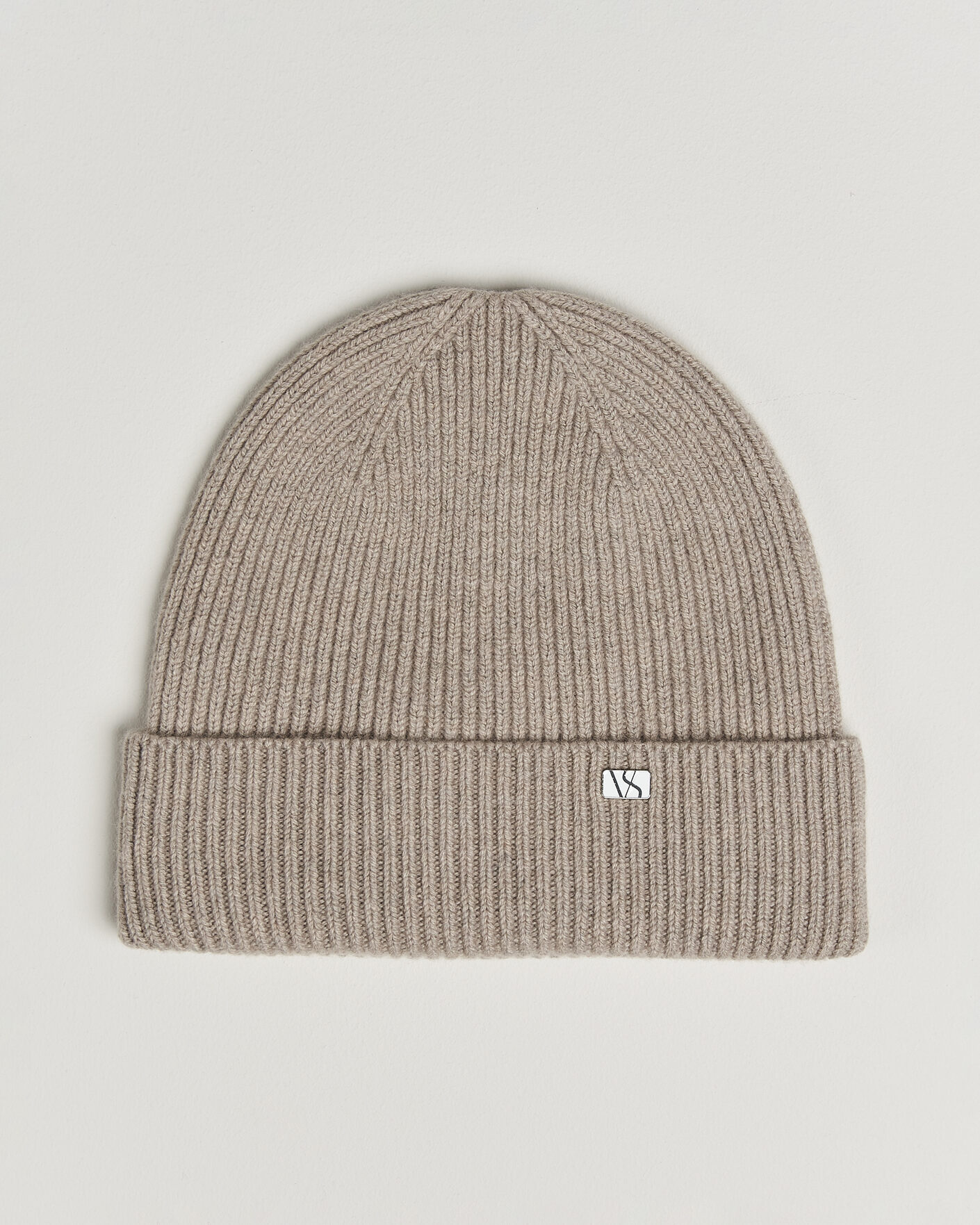Heren | Hoeden en petten | Varsity Headwear | Wool/Cashmere Beanie Lynx Beige