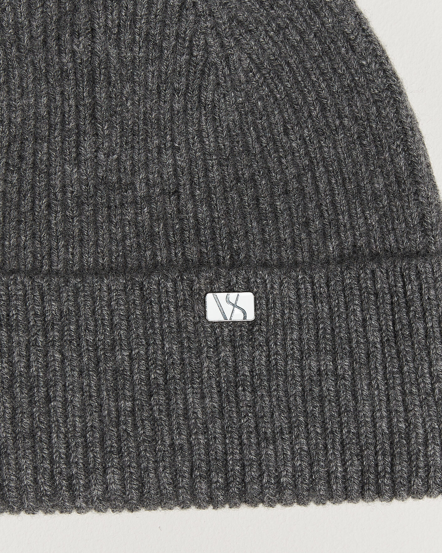 Homme | Bobs Et Casquettes | Varsity Headwear | Wool/Cashmere Beanie Rime Grey