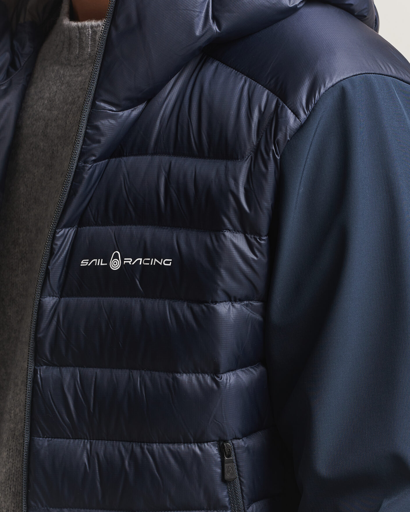 Homme | Manteaux Et Vestes | Sail Racing | Spray Down Hooded Hybrid Jacket Dark Navy