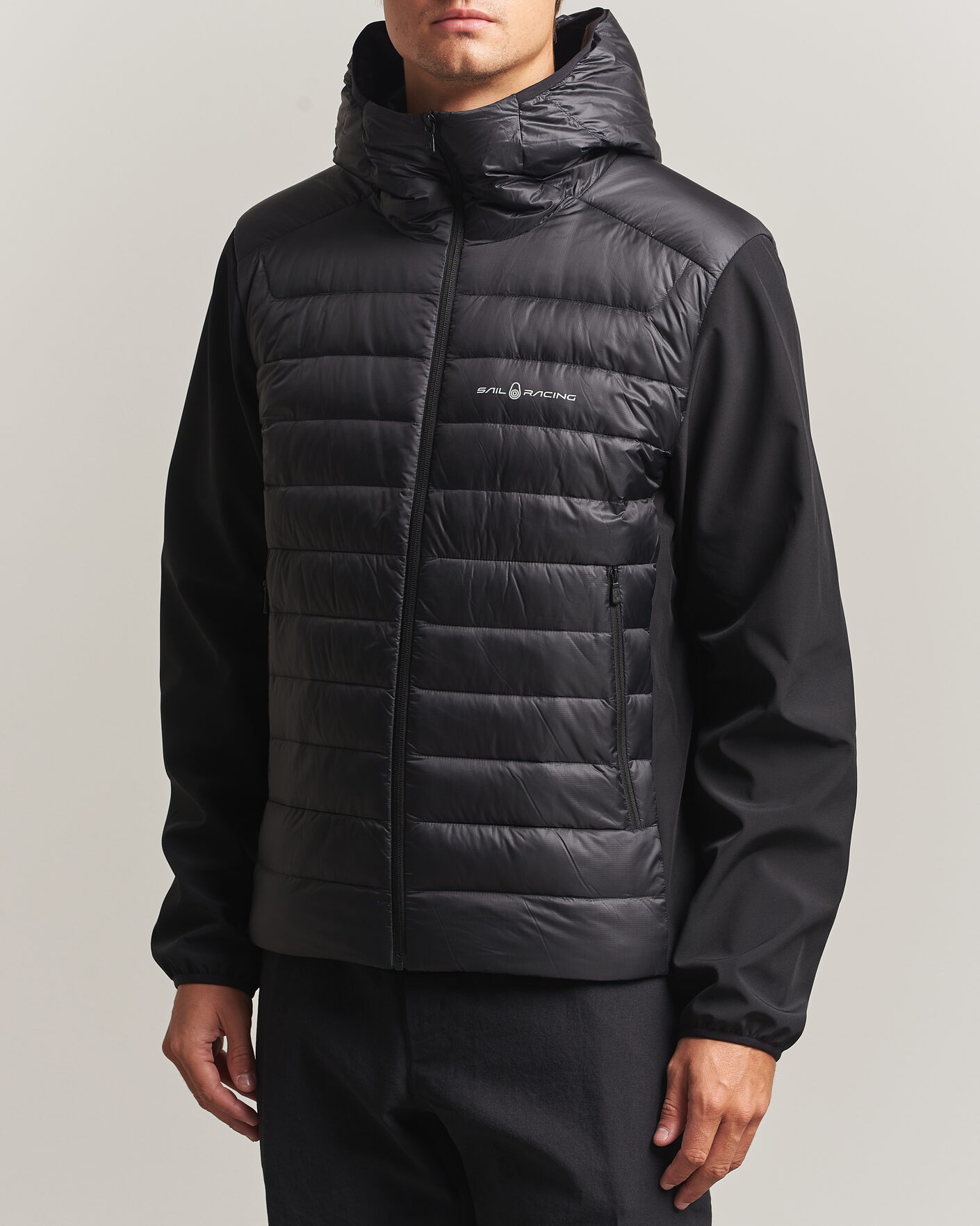 Homme | Manteaux Et Vestes | Sail Racing | Spray Down Hooded Hybrid Jacket Carbon