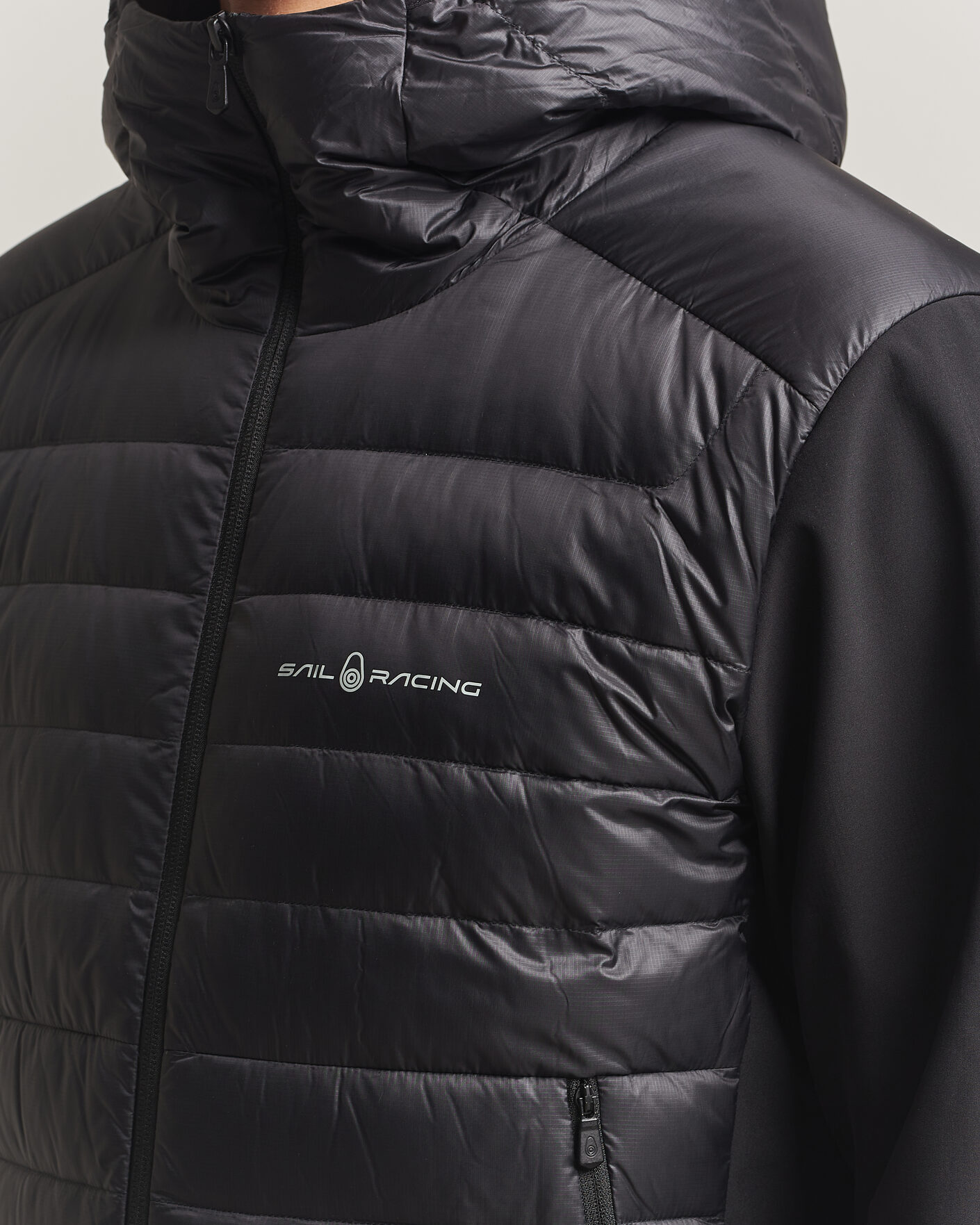Homme | Manteaux Et Vestes | Sail Racing | Spray Down Hooded Hybrid Jacket Carbon