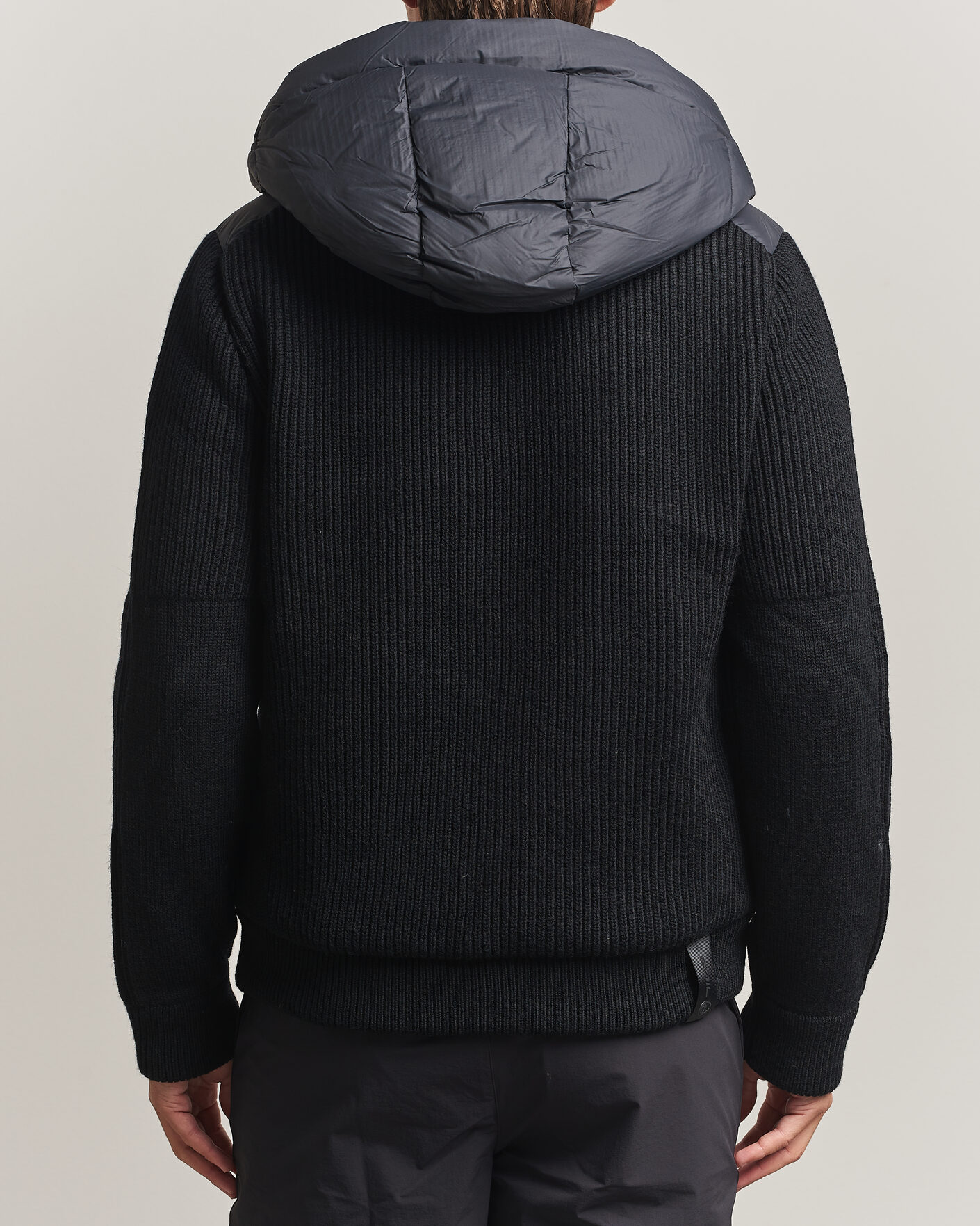 Heren | Jassen | Sail Racing | Ridge Hooded Hybrid Jacket Carbon