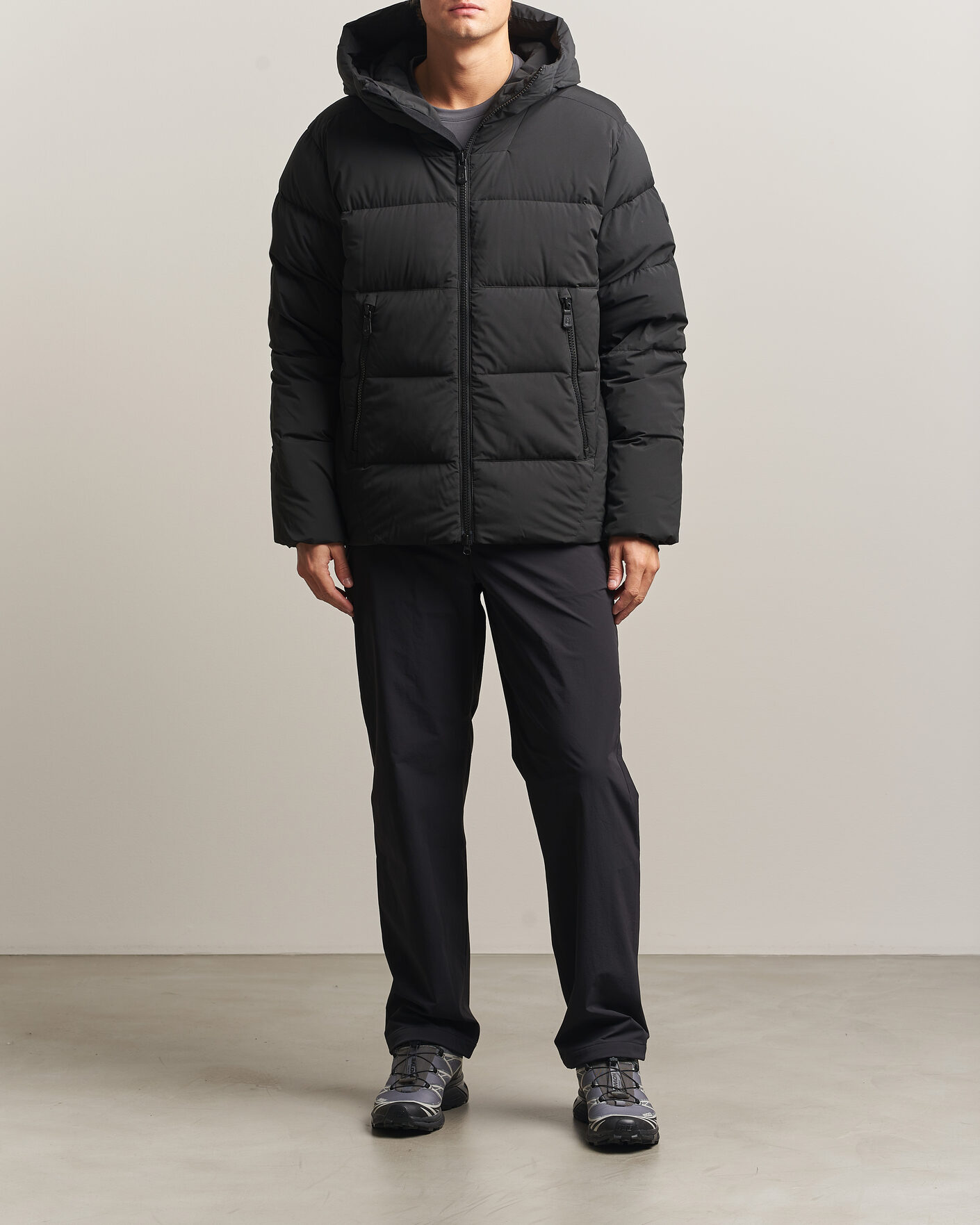 Homme | Manteaux Et Vestes | Sail Racing | Cloud Stretch Down Hooded Jacket Carbon
