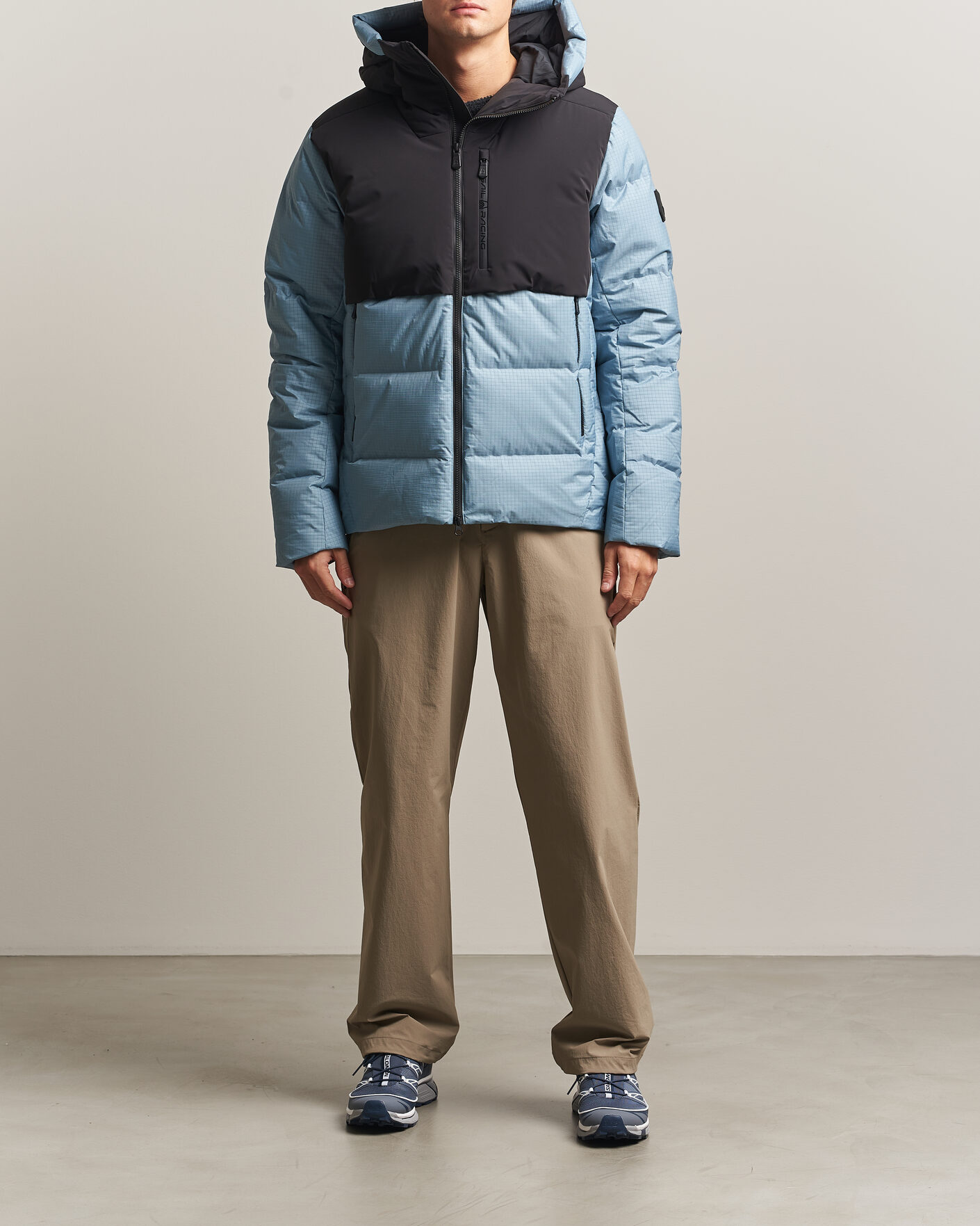 Heren | Jassen | Sail Racing | Polar Down Hooded Jacket Aurora Blue