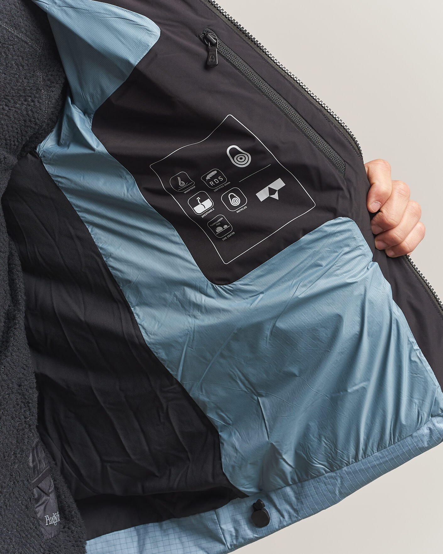 Heren | Jassen | Sail Racing | Polar Down Hooded Jacket Aurora Blue