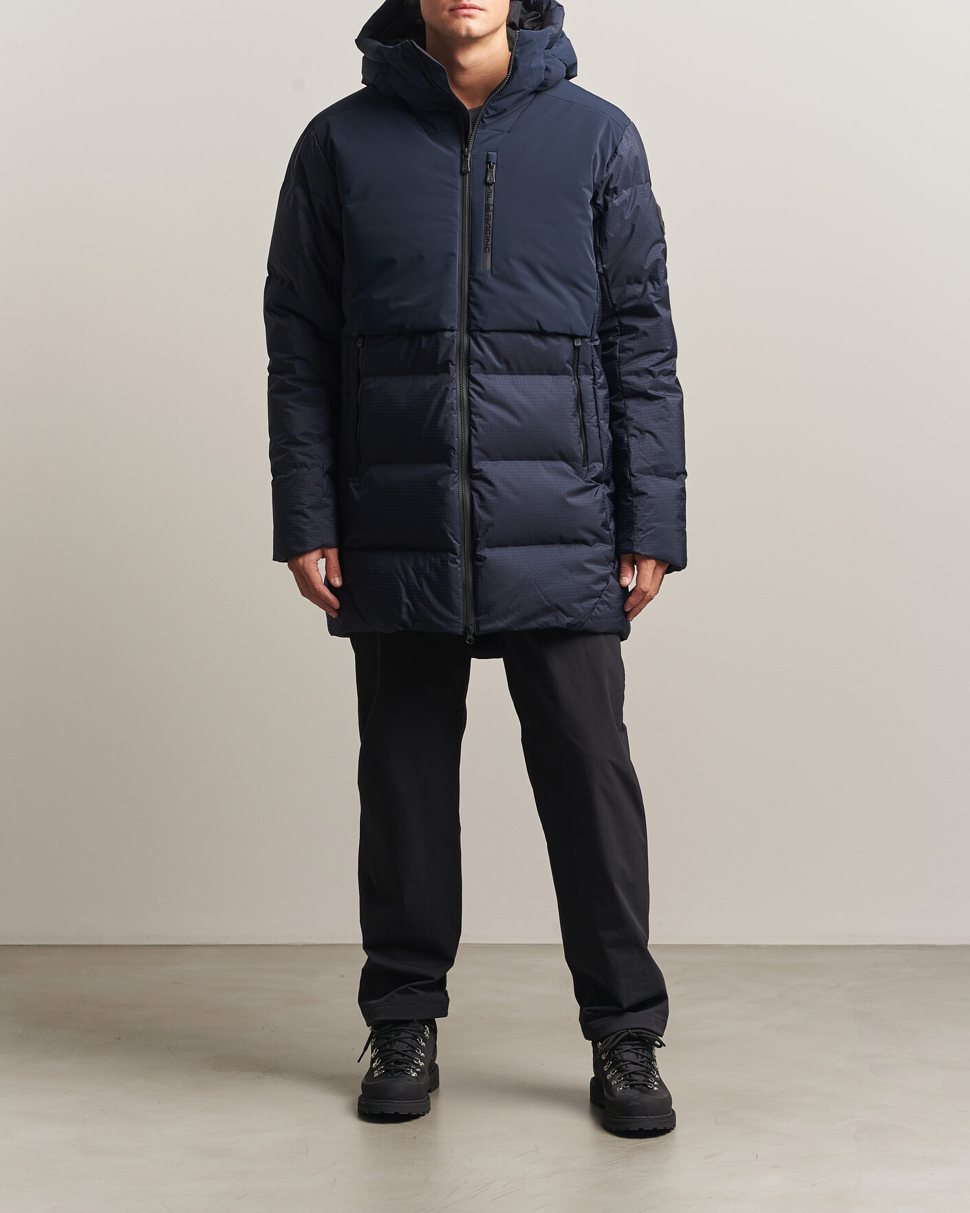 Homme | Manteaux Et Vestes | Sail Racing | Polar Down Hooded Parka Dark Navy