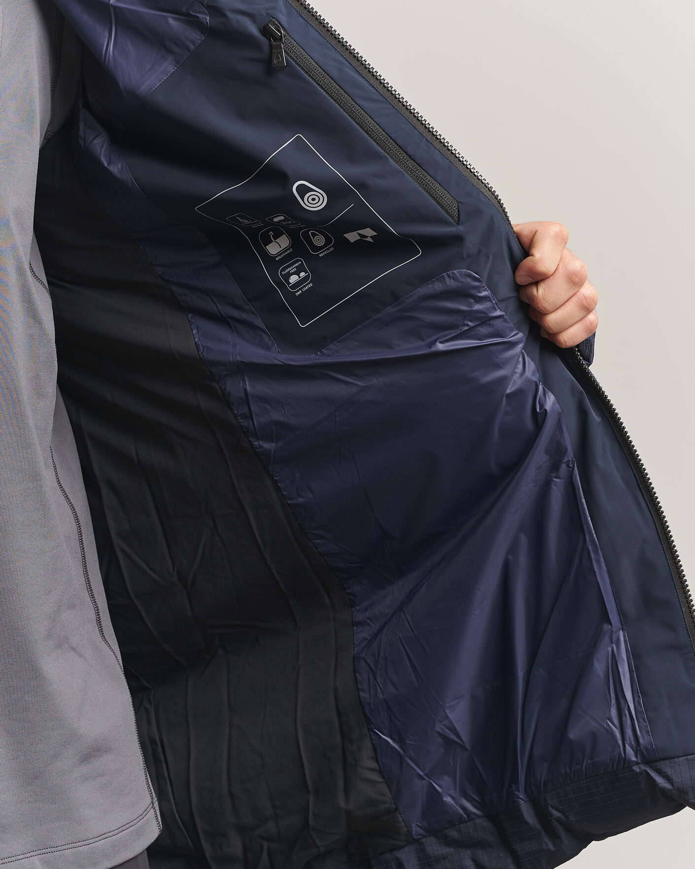 Homme | Manteaux Et Vestes | Sail Racing | Polar Down Hooded Parka Dark Navy