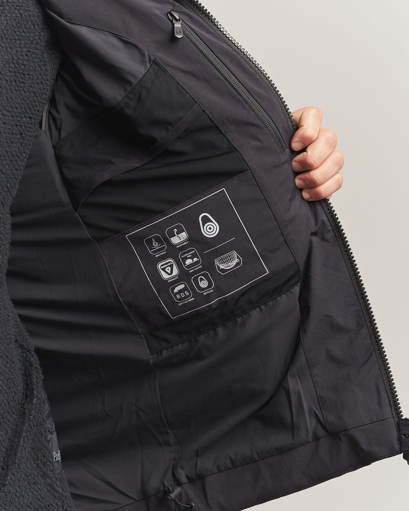 Heren | Jassen | Sail Racing | Arc Down Hooded Jacket Carbon