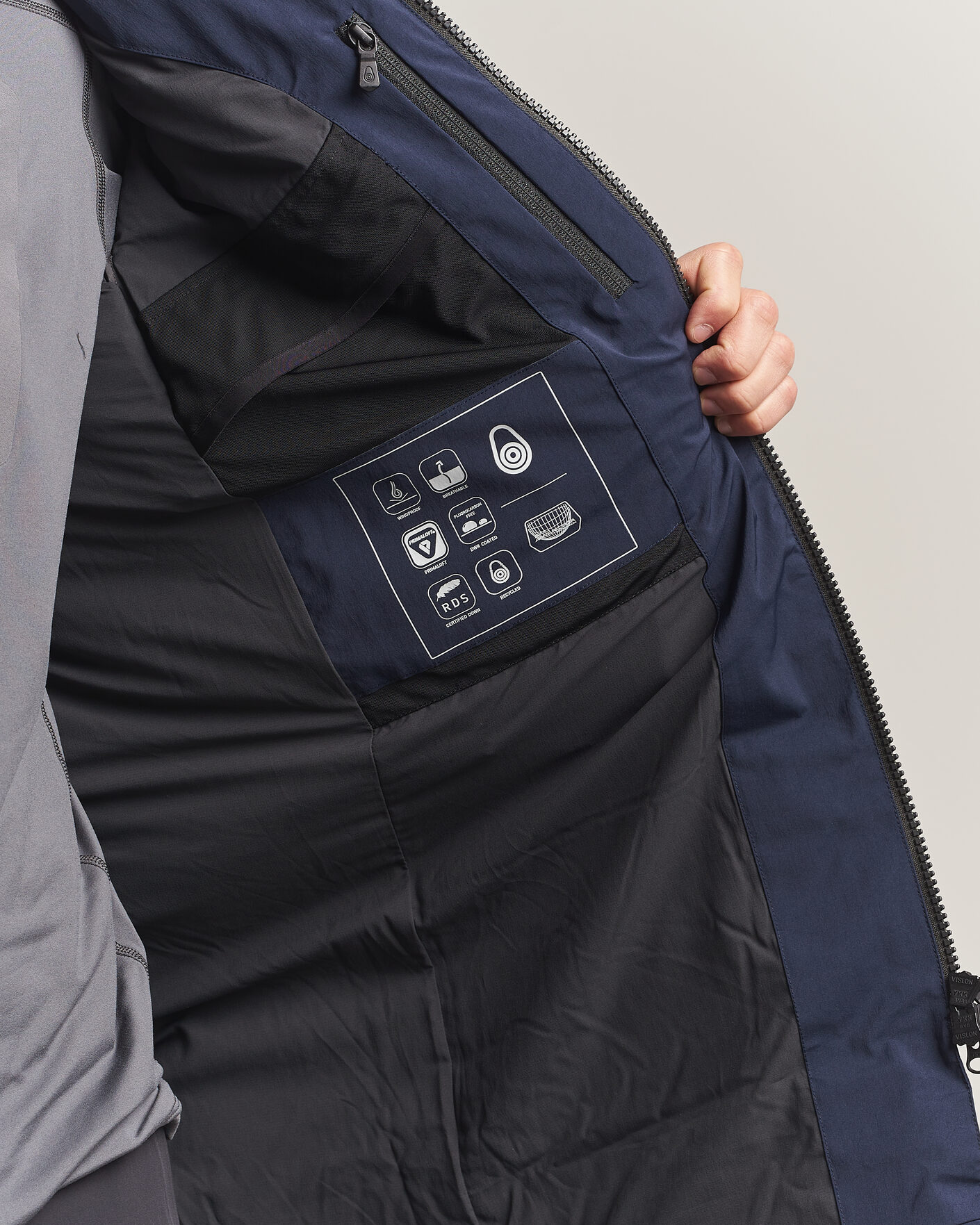 Heren | Jassen | Sail Racing | Arc Down Hooded Parka Dark Navy