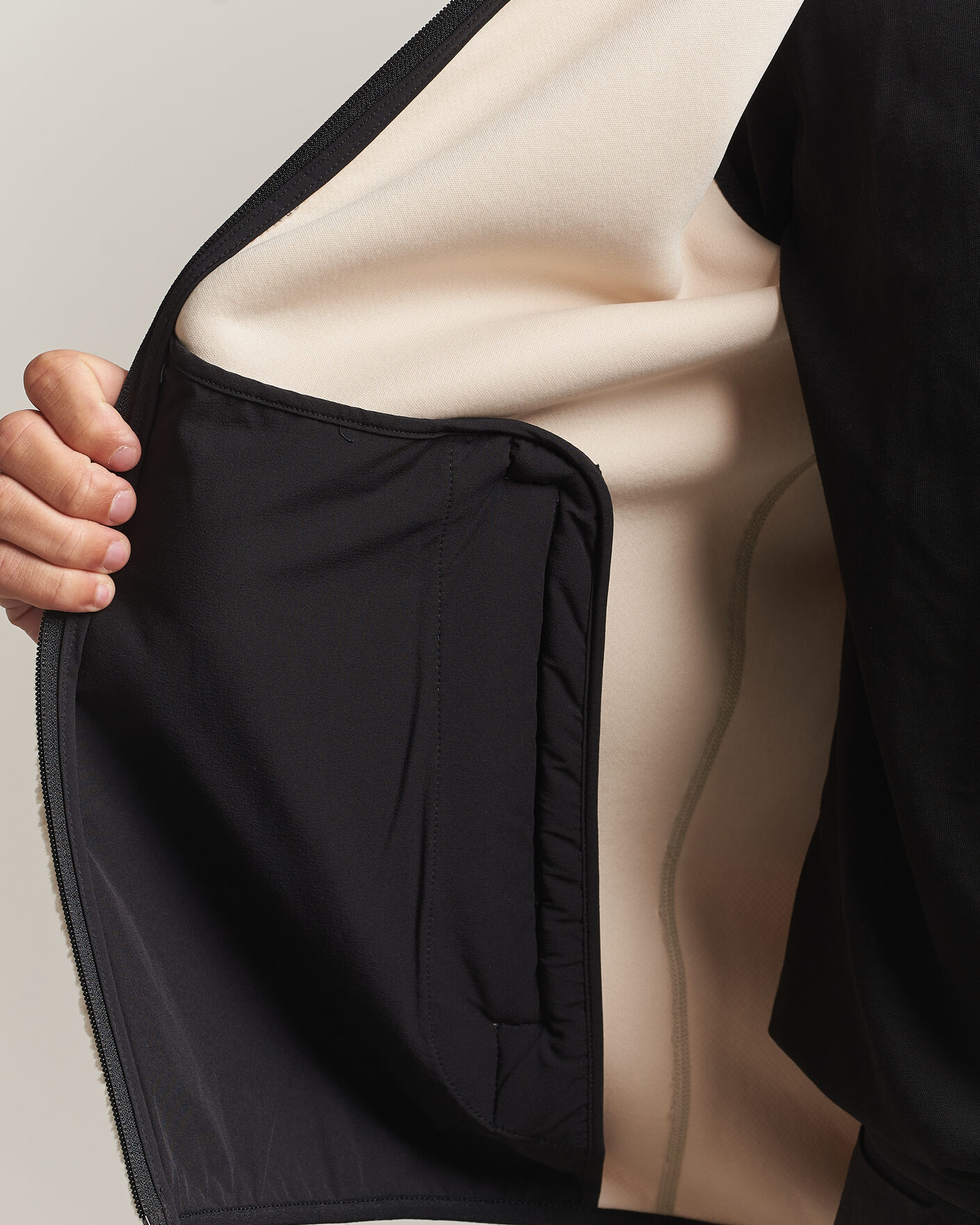 Heren | Truien | Sail Racing | Bowman Pile Vest Ivory