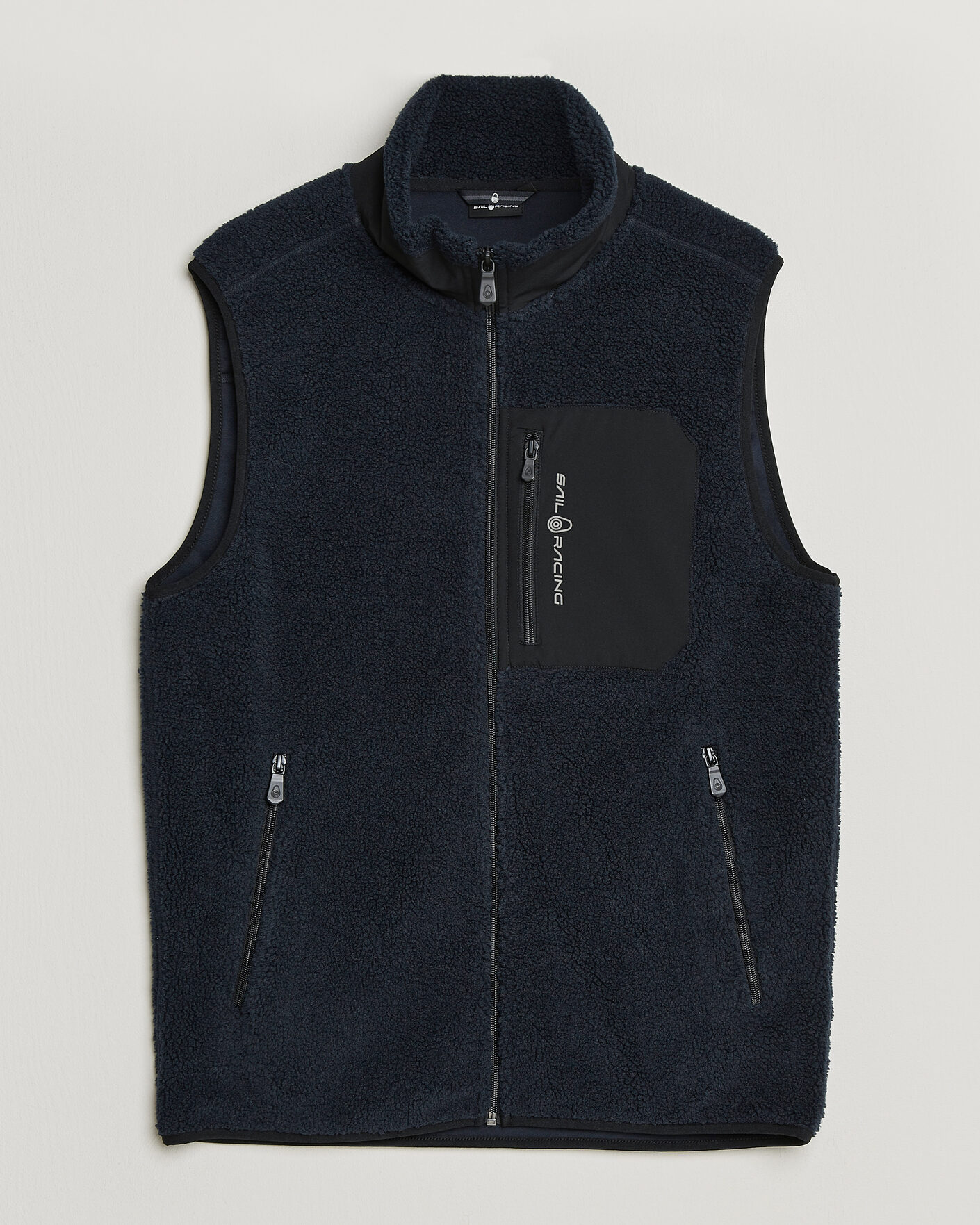 Heren | Truien | Sail Racing | Bowman Pile Vest Dark Navy