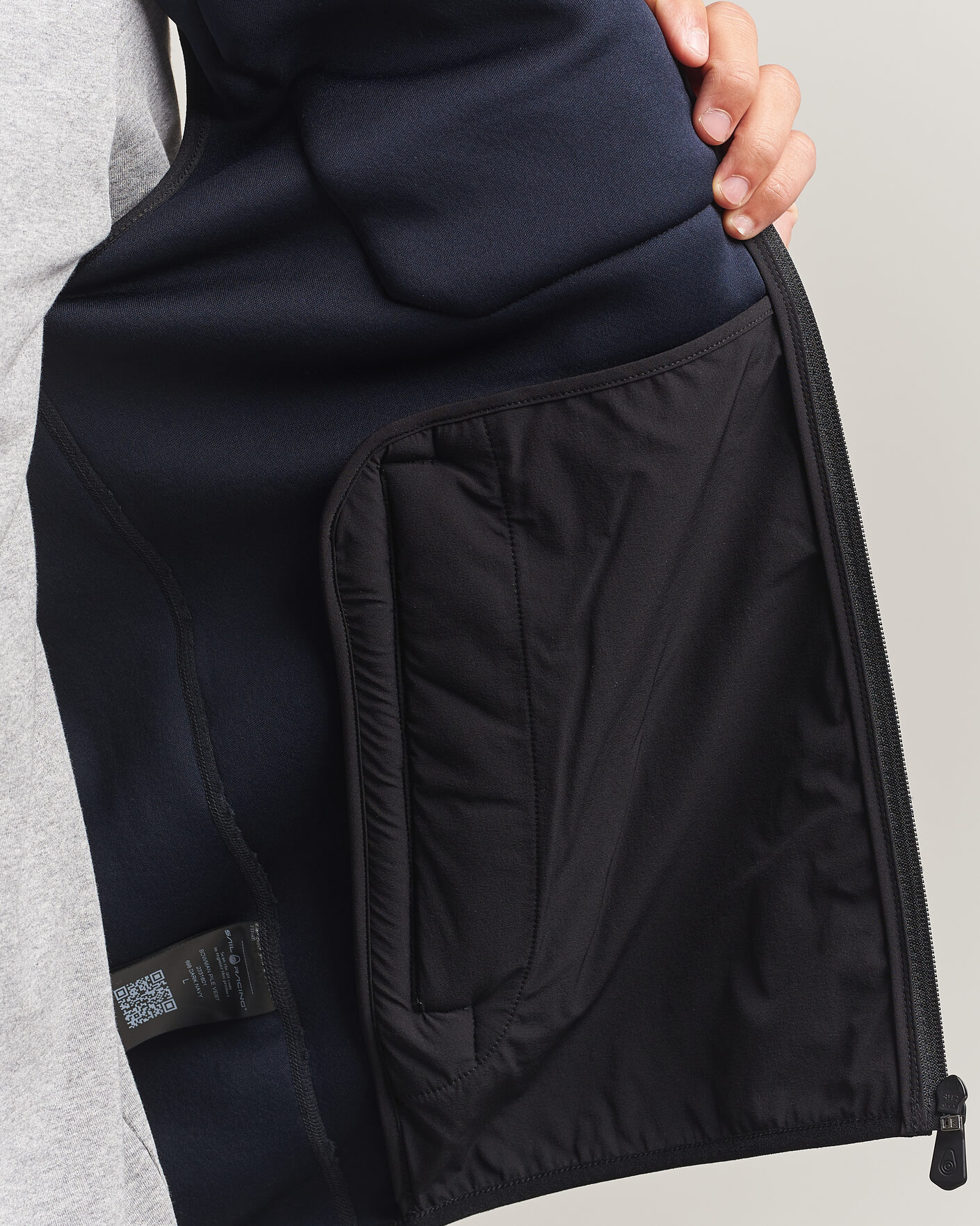 Heren | Truien | Sail Racing | Bowman Pile Vest Dark Navy