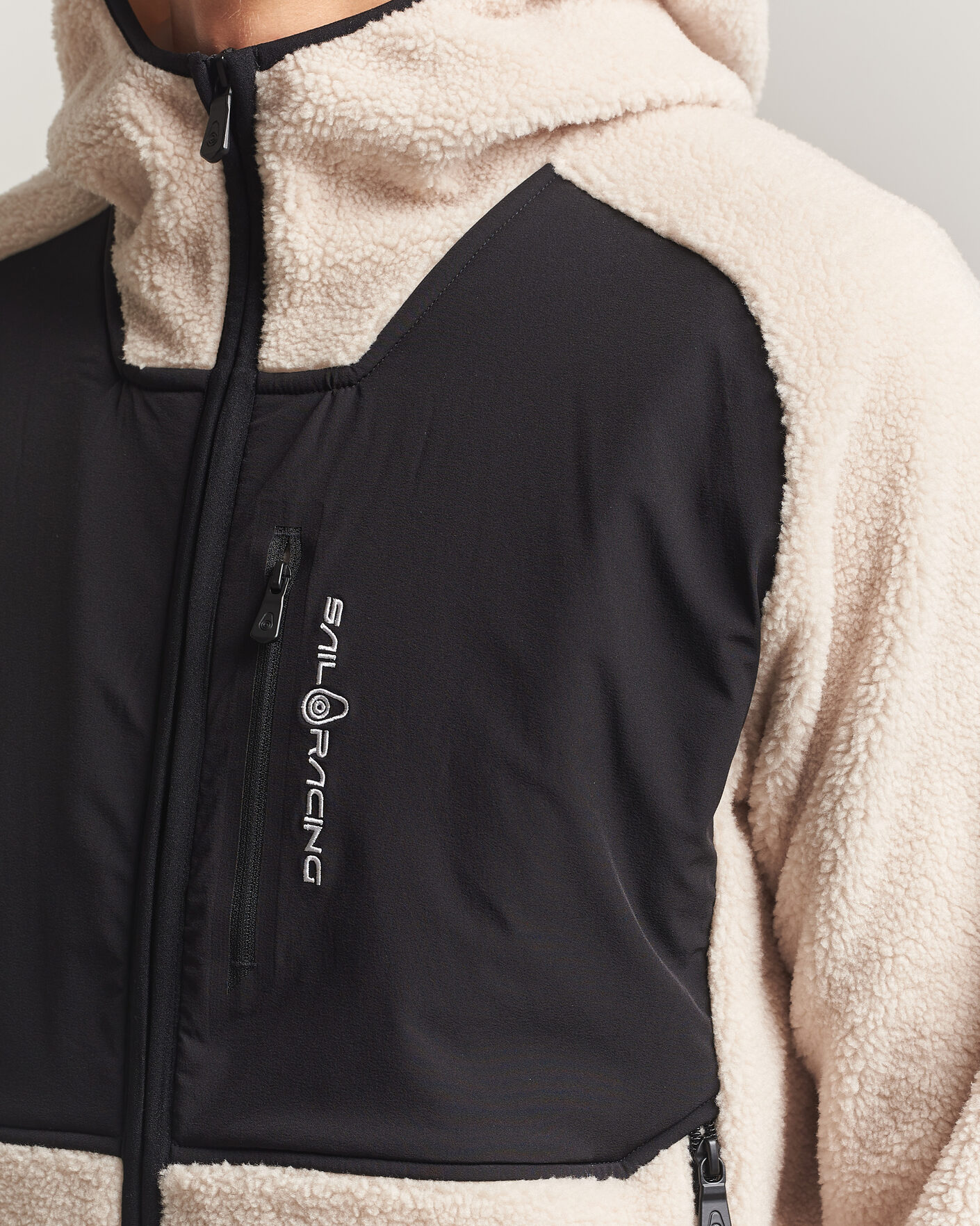 Homme | Pulls Et Tricots | Sail Racing | Patrol Pile Full Zip Hoodie Ivory