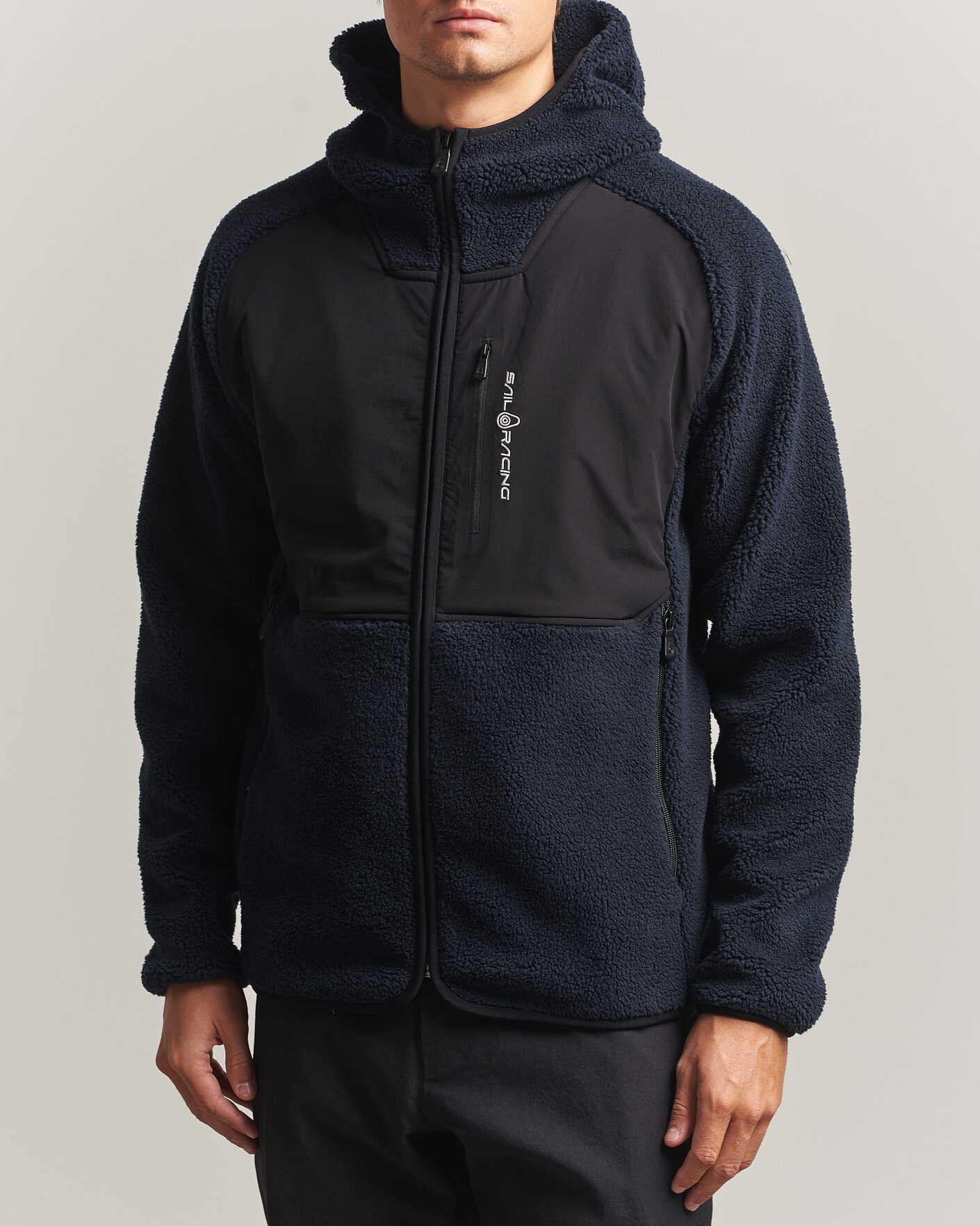 Homme | Pulls Et Tricots | Sail Racing | Patrol Pile Full Zip Hoodie Dark Navy