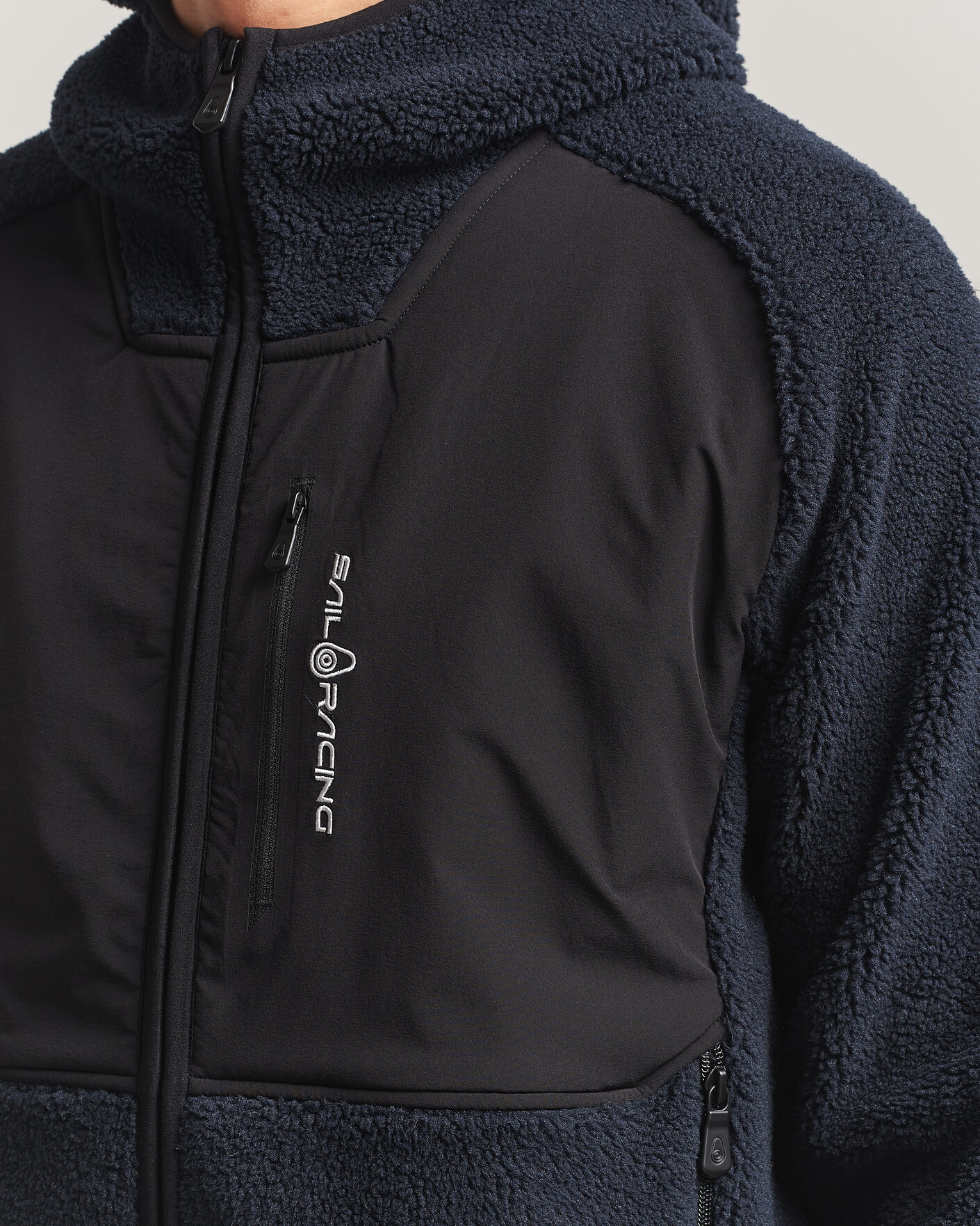 Homme | Pulls Et Tricots | Sail Racing | Patrol Pile Full Zip Hoodie Dark Navy