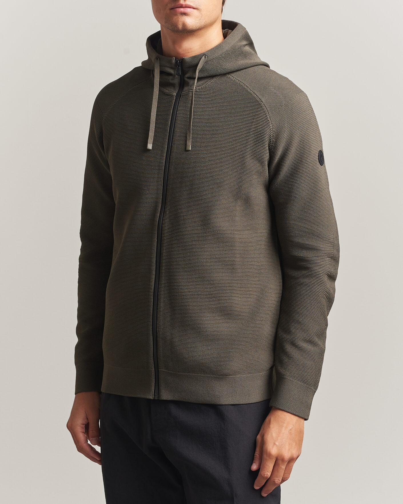 Homme | Pulls Et Tricots | Sail Racing | Element Seamless Full Zip Hoodie Mud Green