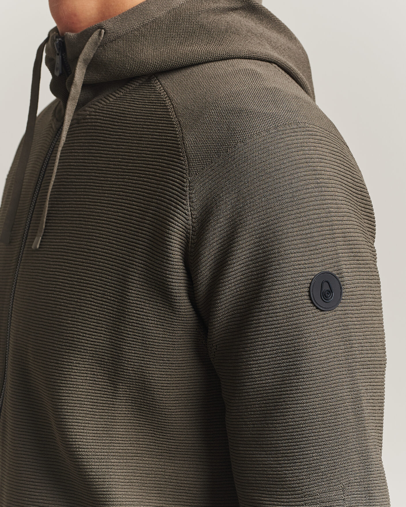 Homme | Pulls Et Tricots | Sail Racing | Element Seamless Full Zip Hoodie Mud Green