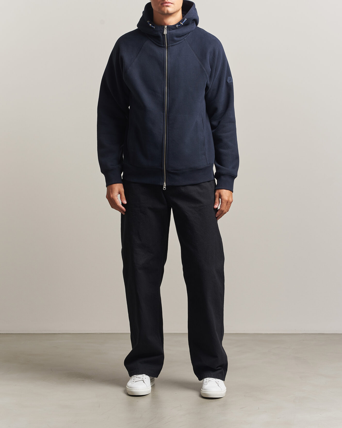 Homme | Pulls Et Tricots | Sail Racing | Flow Full Zip Hoodie Dark Navy