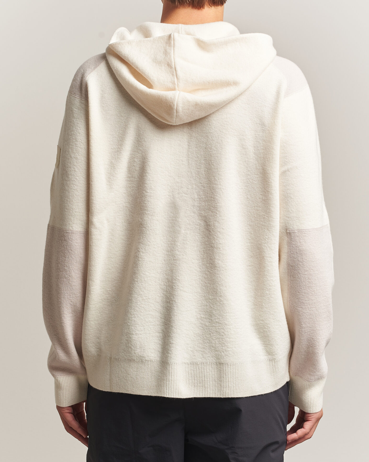 Homme | Pulls Et Tricots | Sail Racing | Spine Wool Knitted Full Zip Hoodie Off White