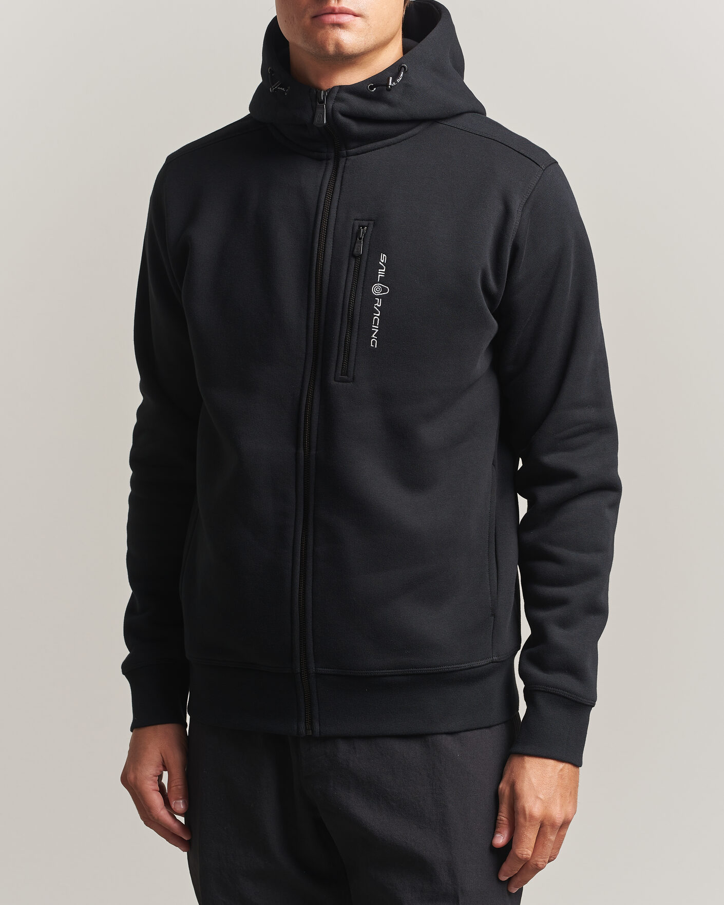 Heren | Truien | Sail Racing | Bowman Full Zip Hoodie Carbon