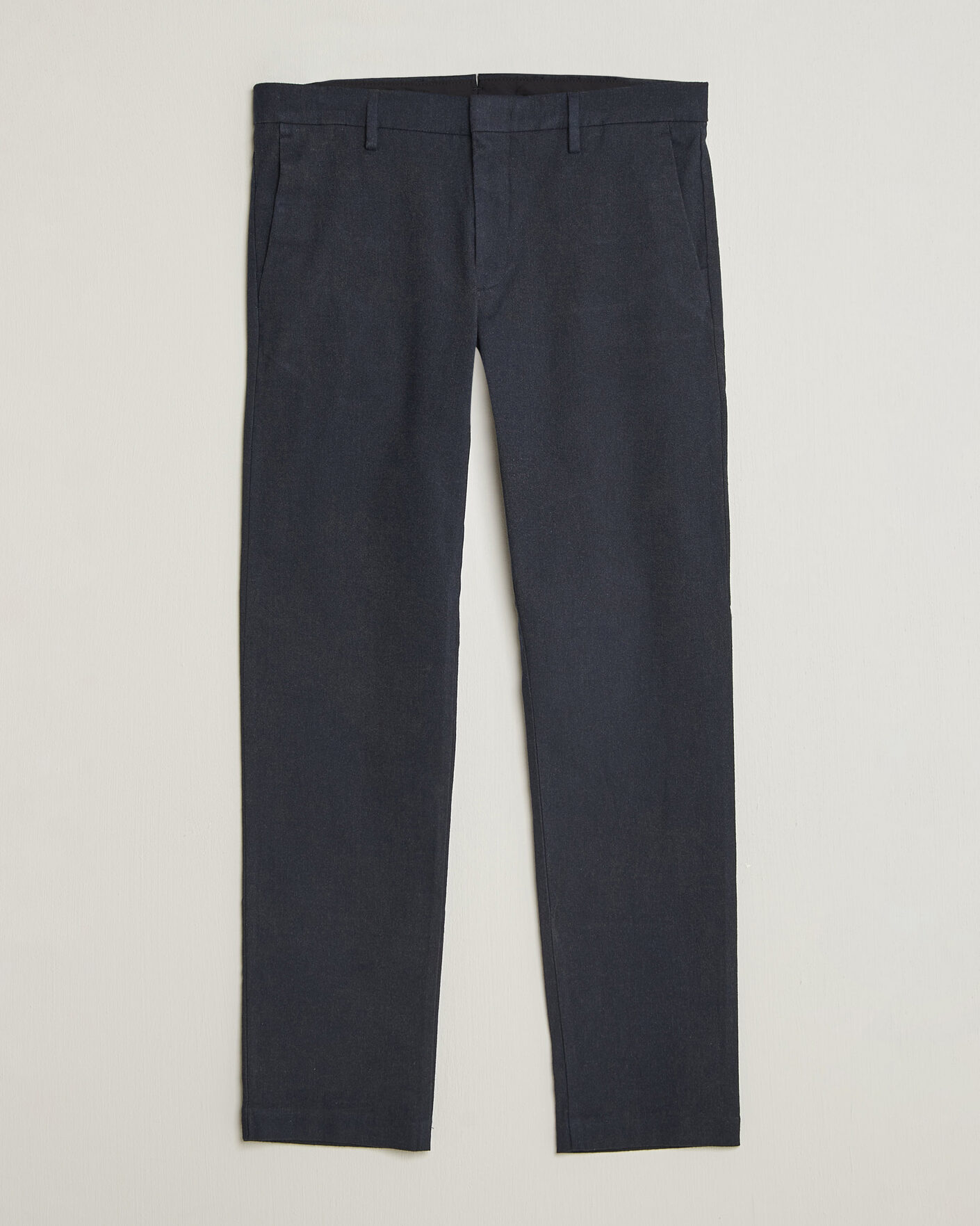 Homme | Pantalons | NN07 | Theo Brushed Cotton Trousers Deep Navy