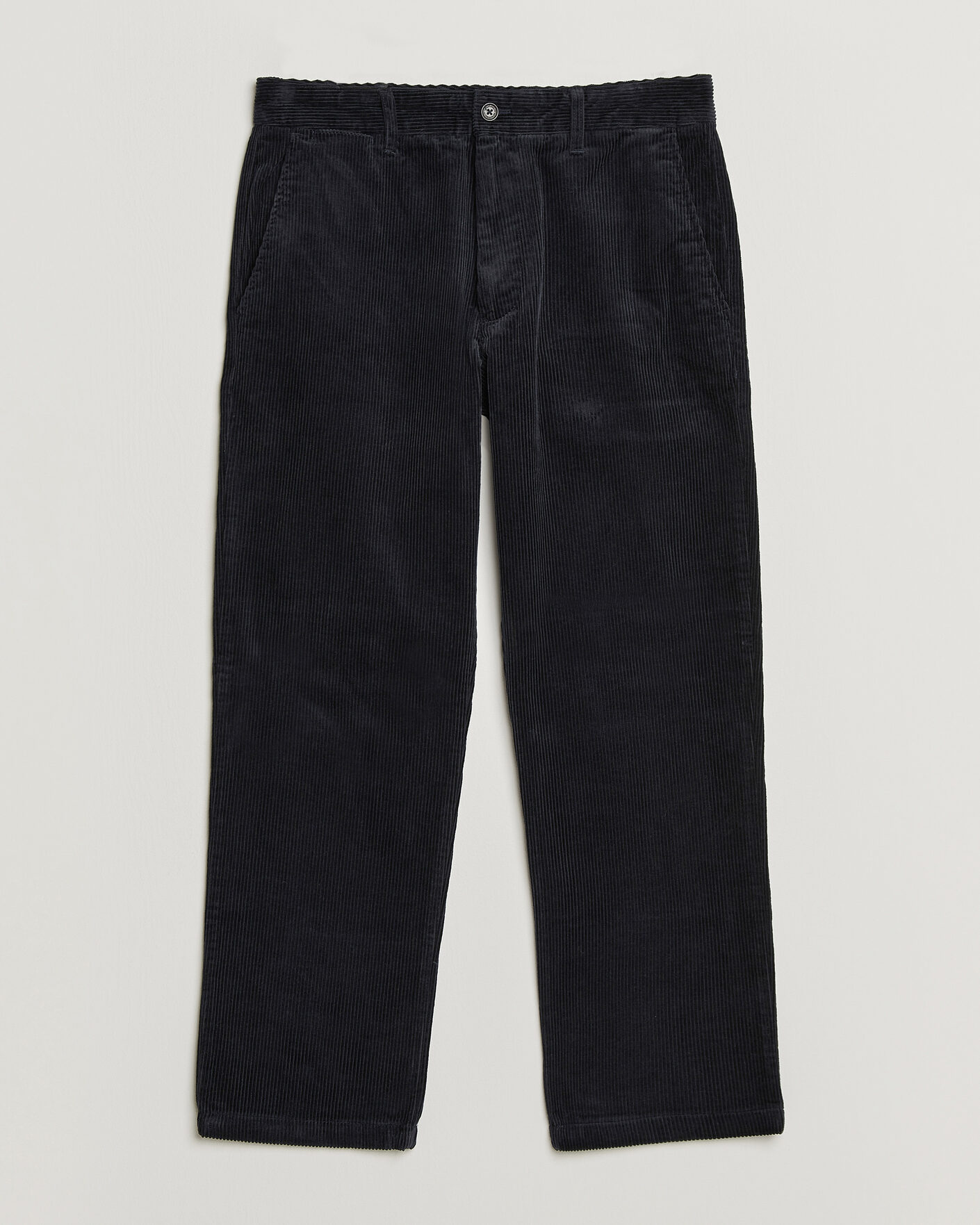 Heren | Broeken | NN07 | Aden Regular Fit Corduroy Chinos Deep Navy