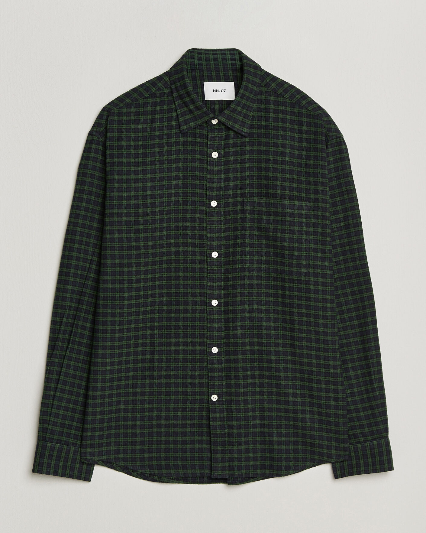 Heren | Overhemden | NN07 | Deon Flannel Shirt Eden Check