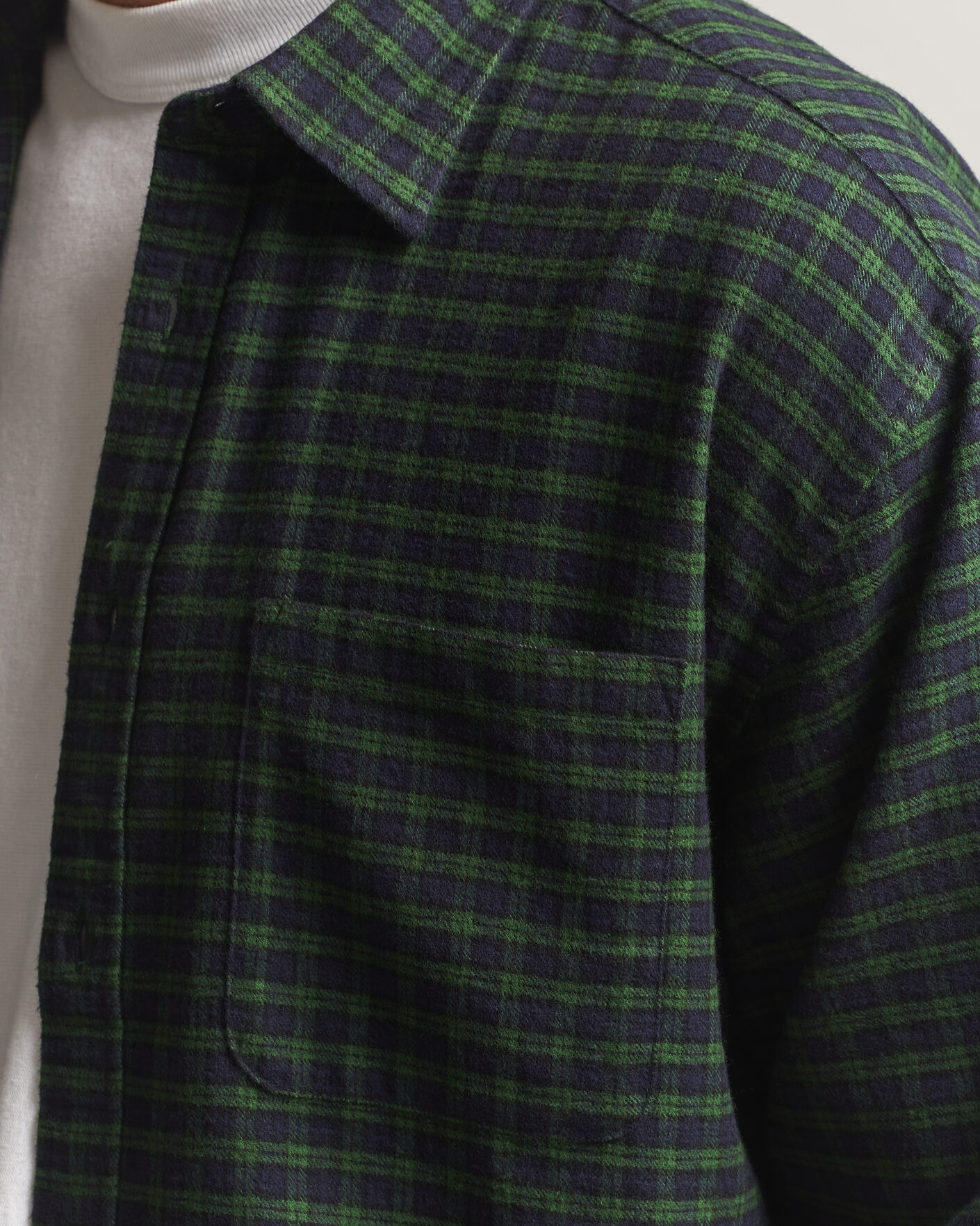 Heren | Overhemden | NN07 | Deon Flannel Shirt Eden Check