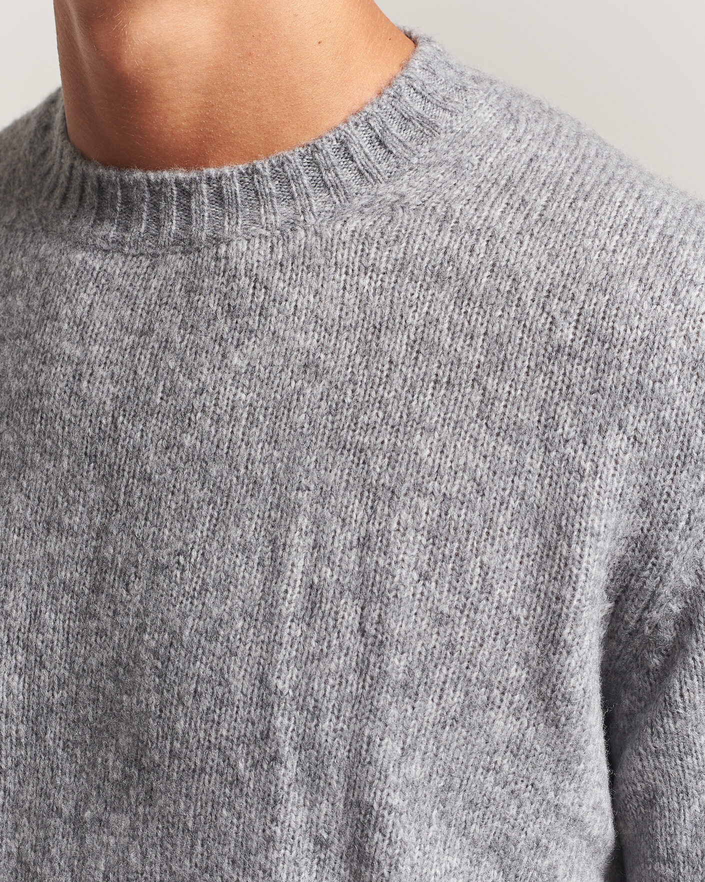 Homme | Pulls Et Tricots | NN07 | Lee Wool Knitted Sweater Grey Melange