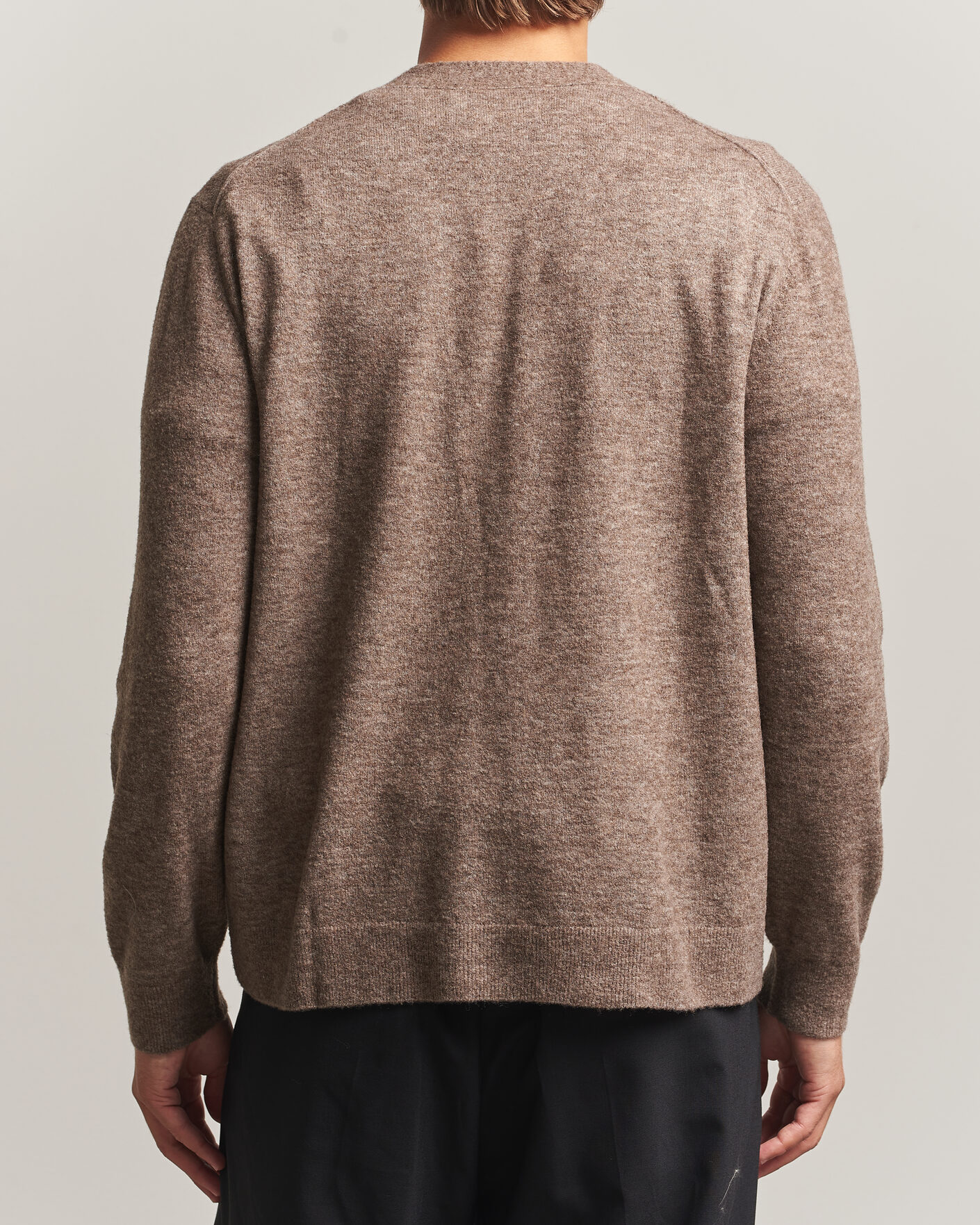 Heren | Truien | NN07 | Gavin Brushed Wool Knitted Cardigan Desert Clay