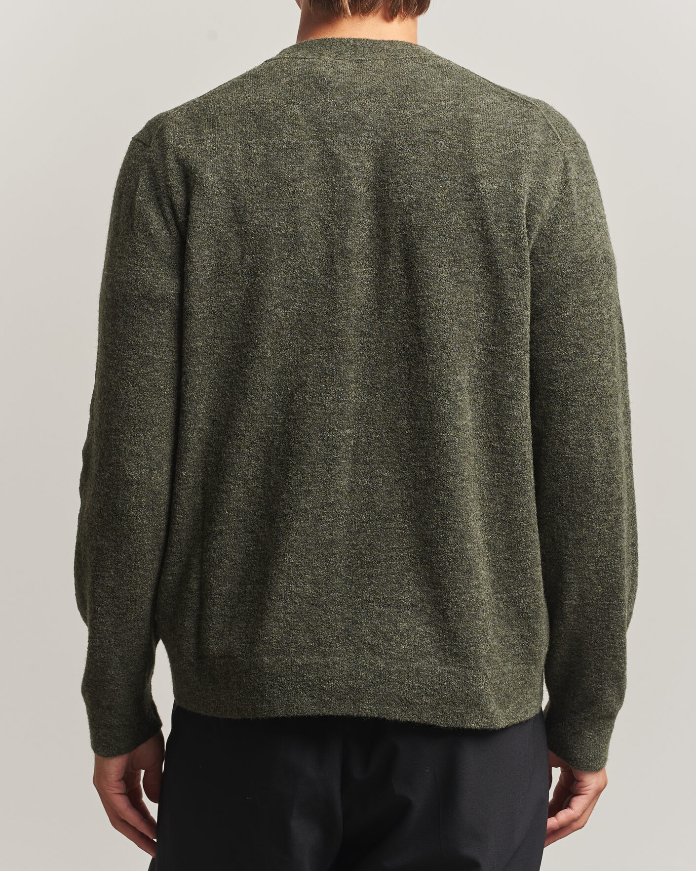 Homme | Pulls Et Tricots | NN07 | Gavin Brushed Wool Knitted Cardigan Dark Army