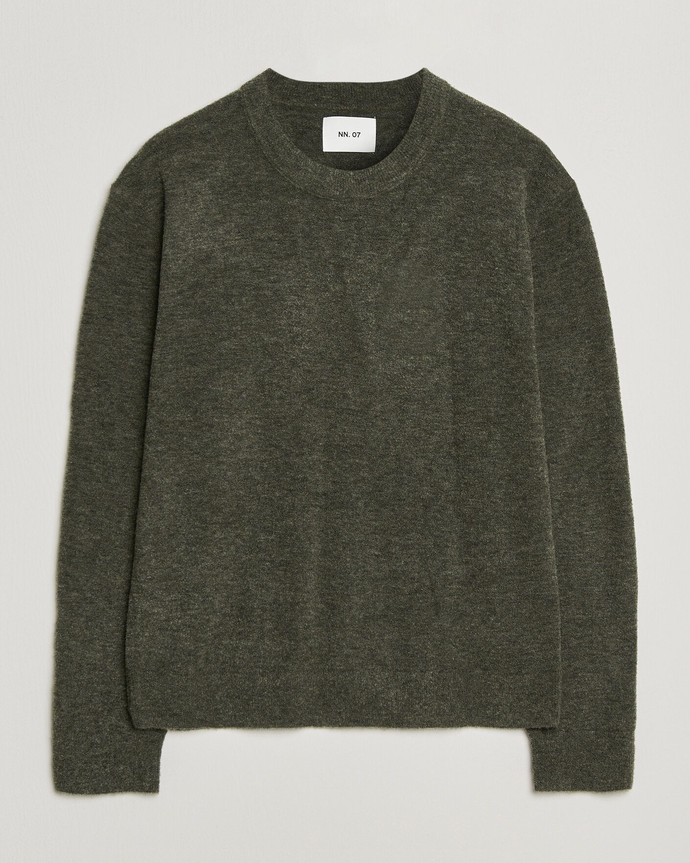 Homme | Pulls Et Tricots | NN07 | Gavin Brushed Wool Knitted Sweater Dark Army