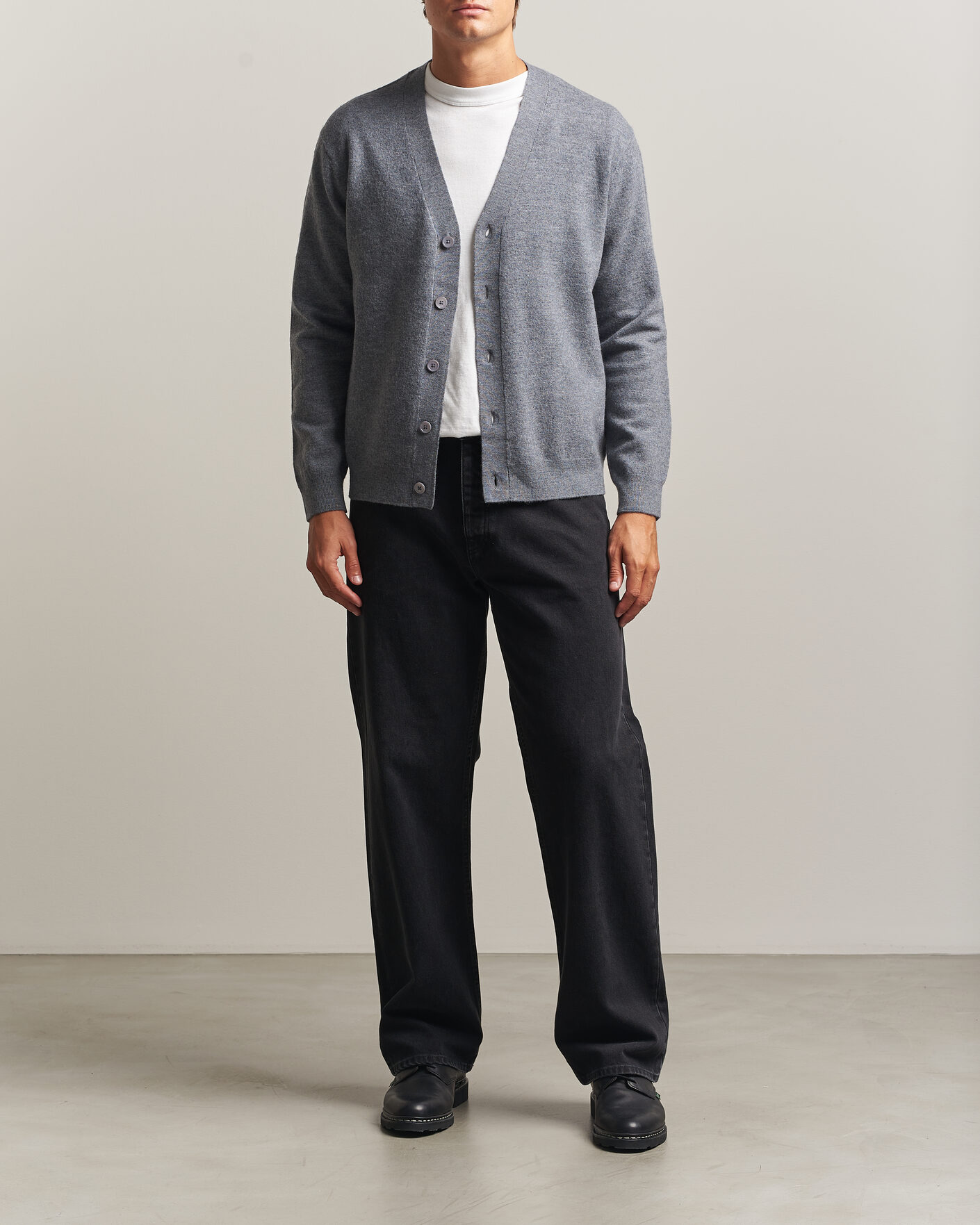 Homme | Pulls Et Tricots | NN07 | Jasper Wool Knitted Cardigan Grey Melange
