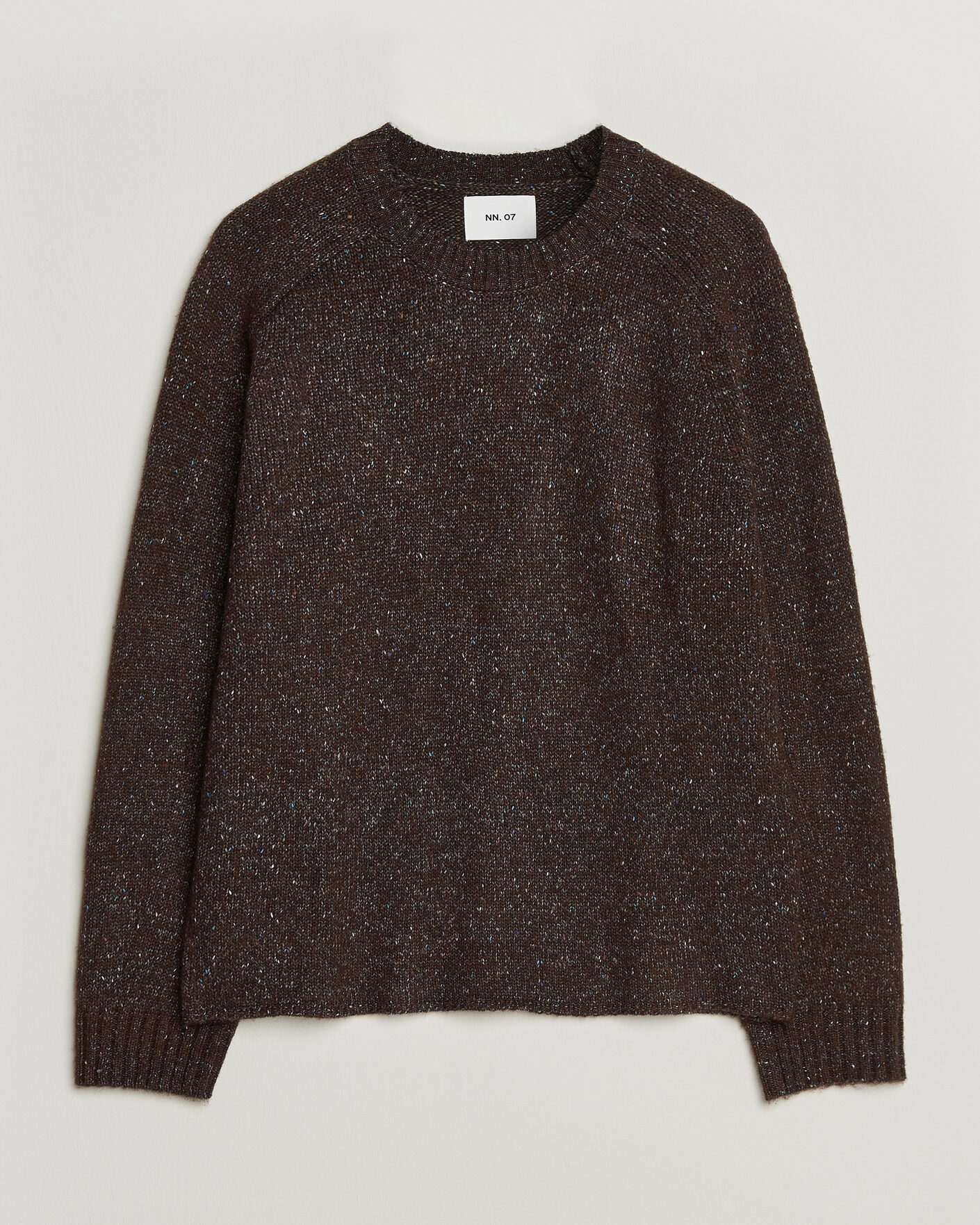Heren | Truien | NN07 | Jim Neps Wool Knitted Sweater Deep Truffle