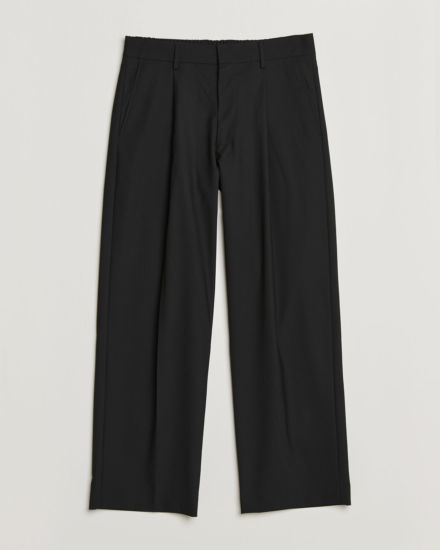 Homme | Pantalons | NN07 | Kay Wool Trousers Black