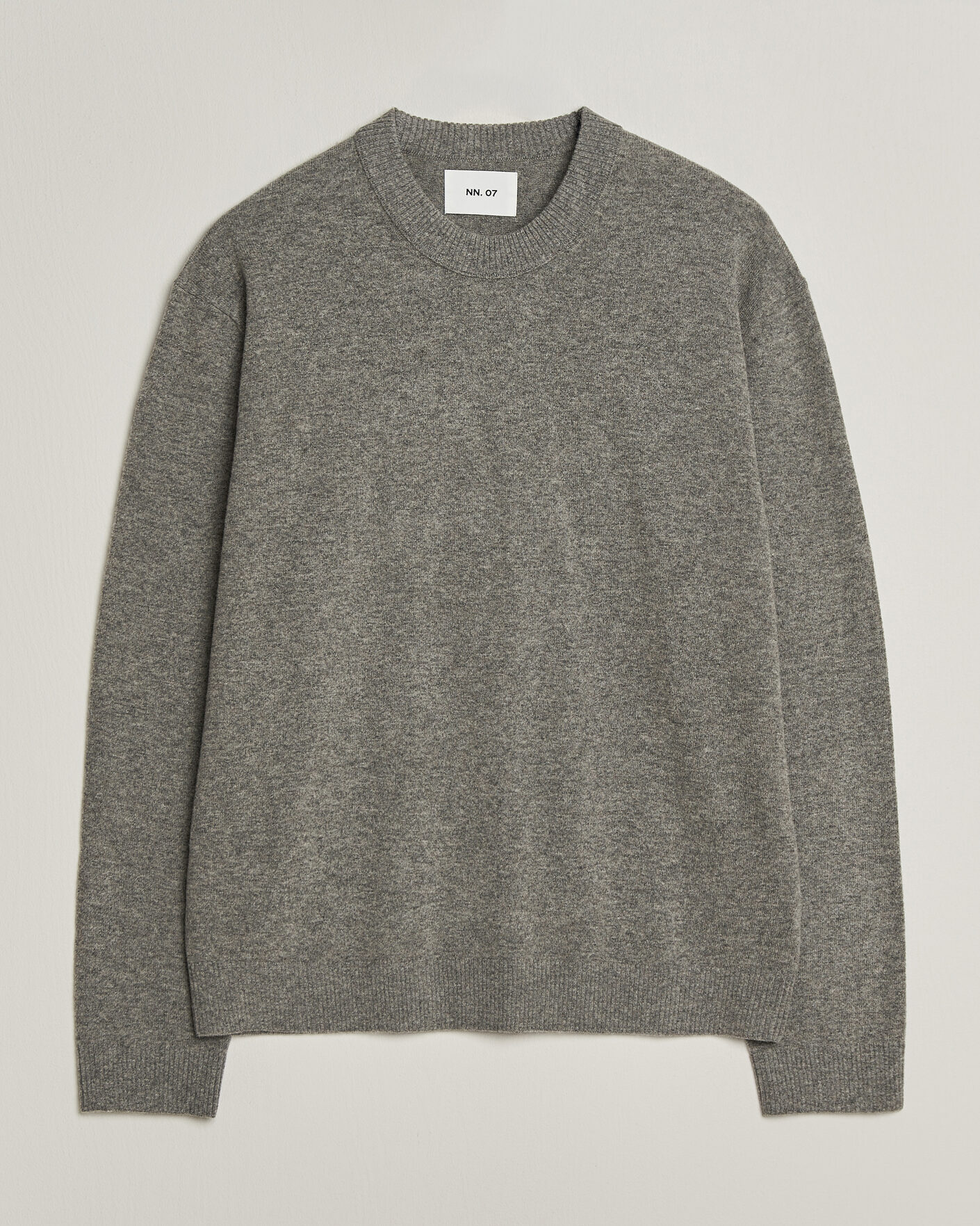 Homme | Pulls Et Tricots | NN07 | Raz Lambswool Knitted Sweater Grey Melange