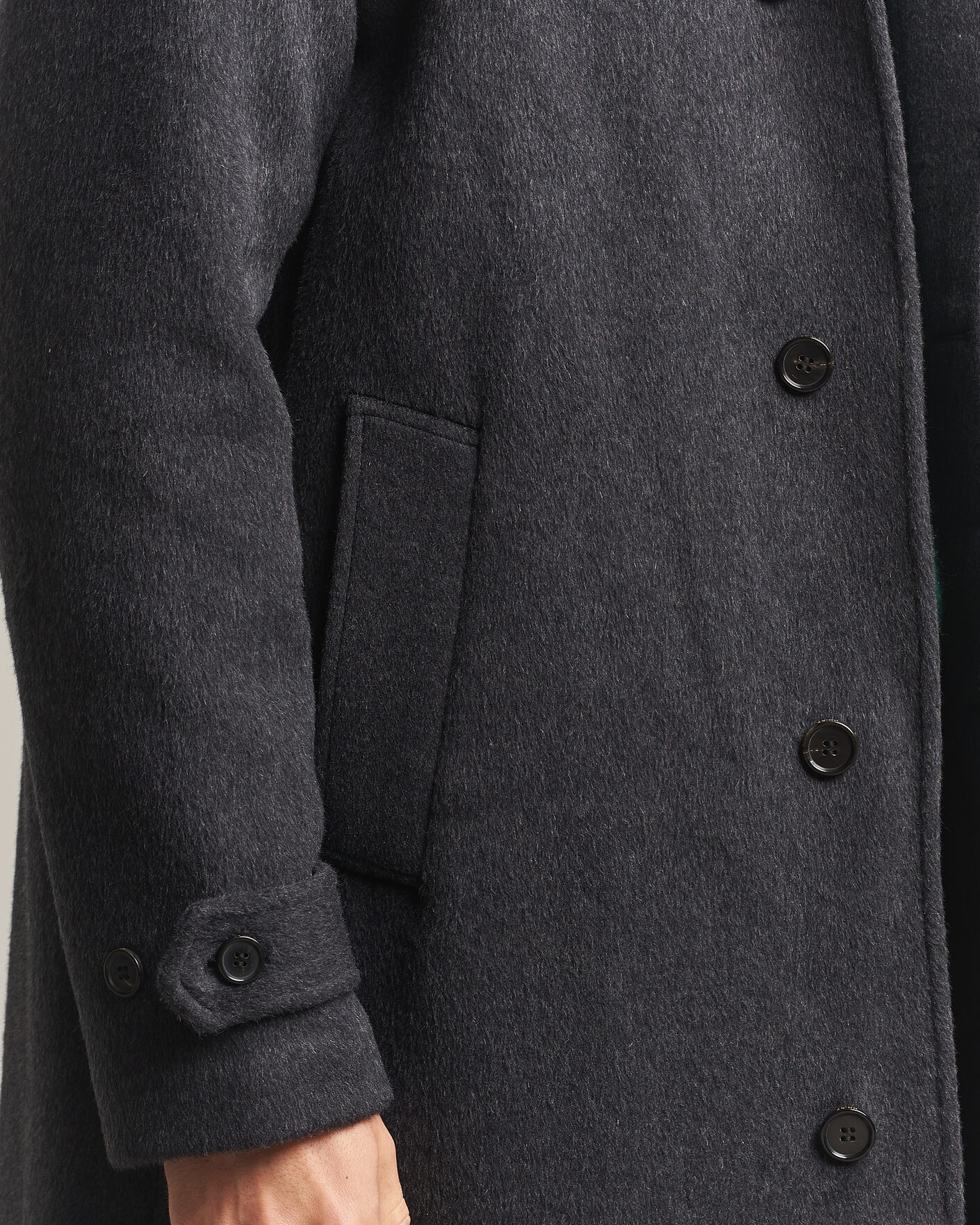 Homme | Manteaux Et Vestes | NN07 | Gibson Wool/Cashmere Coat Dark Grey